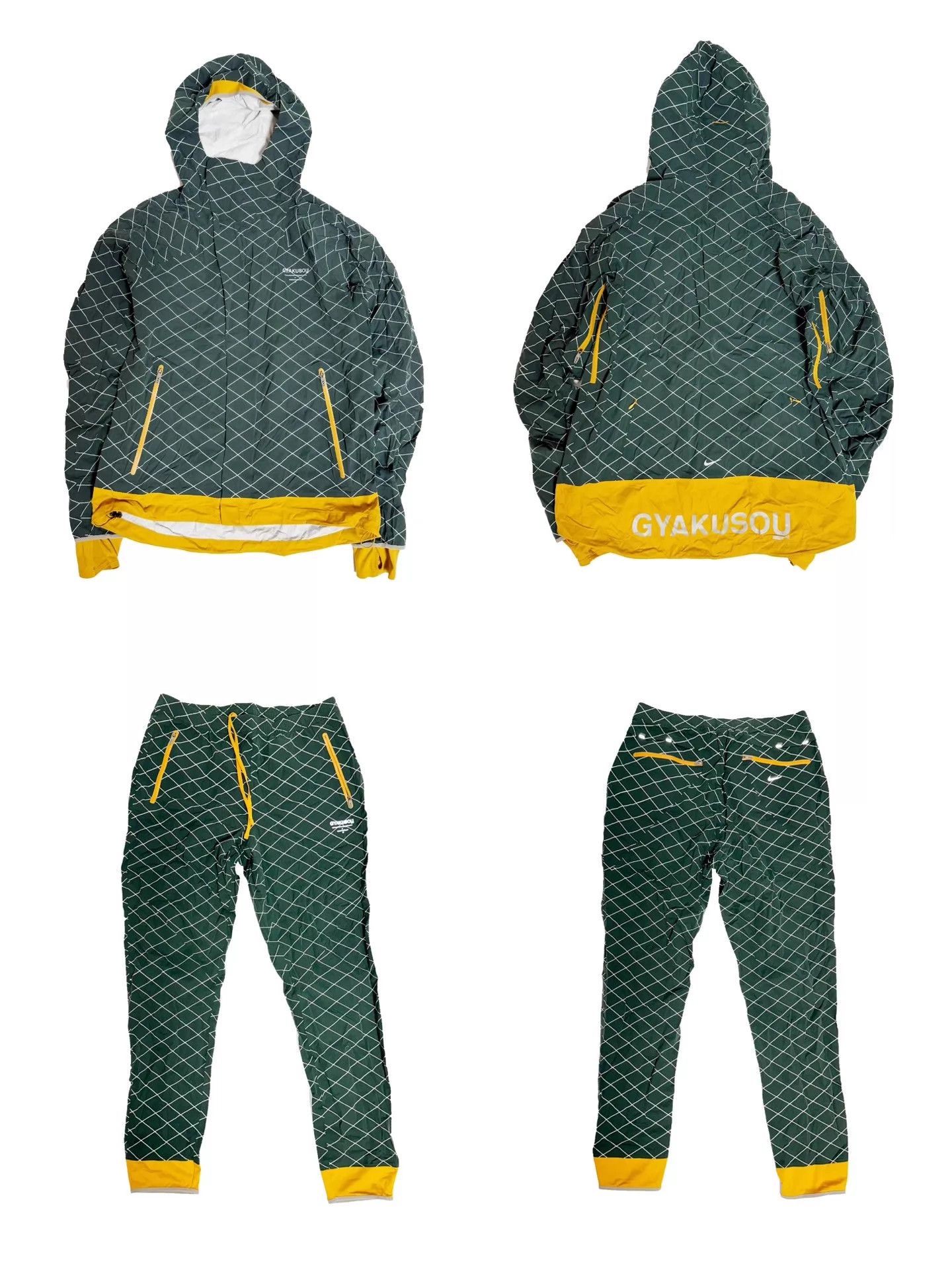 Nike Nike Lab Gyakusou Quilted Colorblocked Running Pants XL Size US 34 / EU 50 - 6 Thumbnail