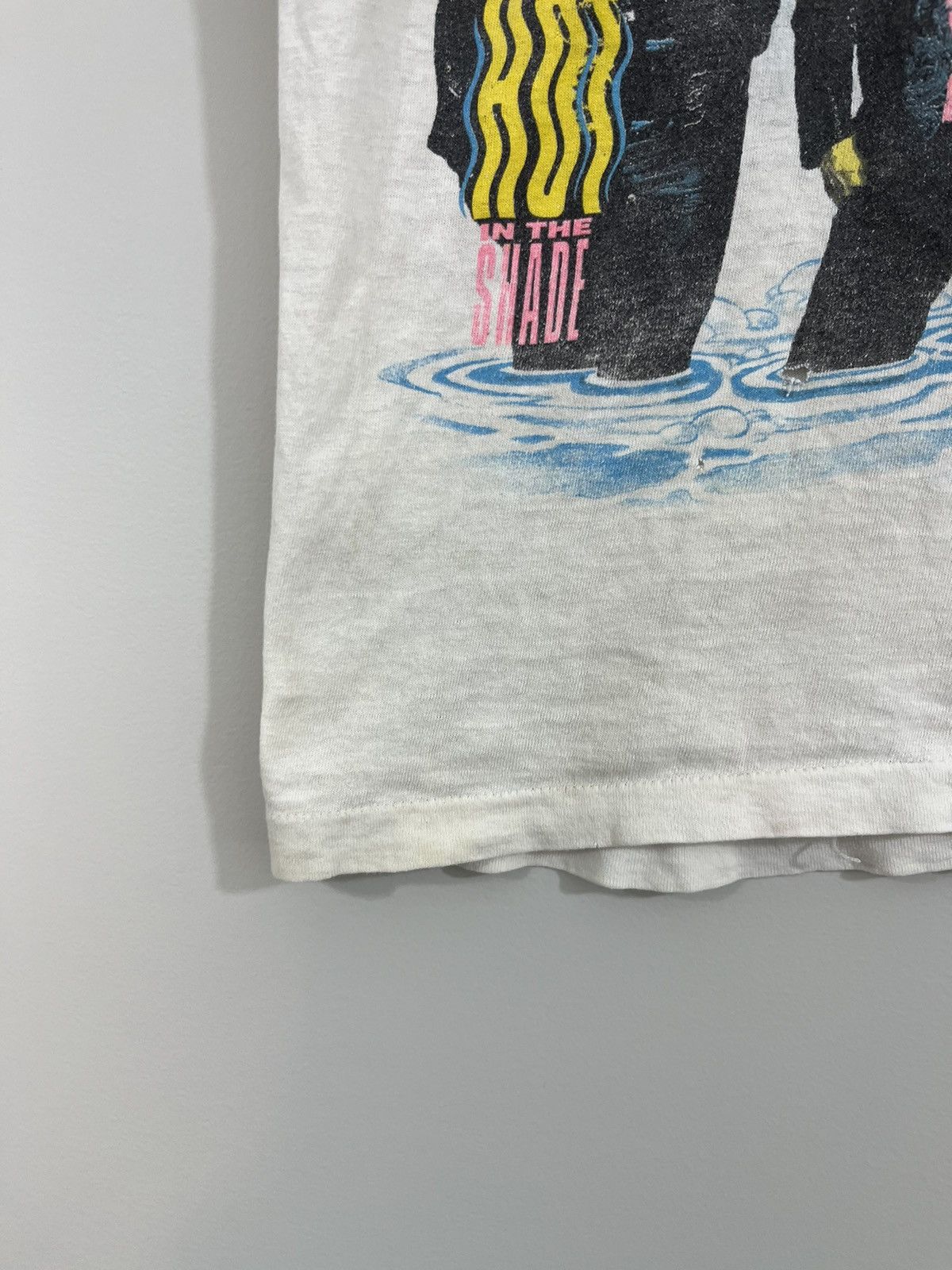 Vintage KISS Thrashed Single Stitch Rare Tour Band Tee Size US M / EU 48-50 / 2 - 8 Thumbnail
