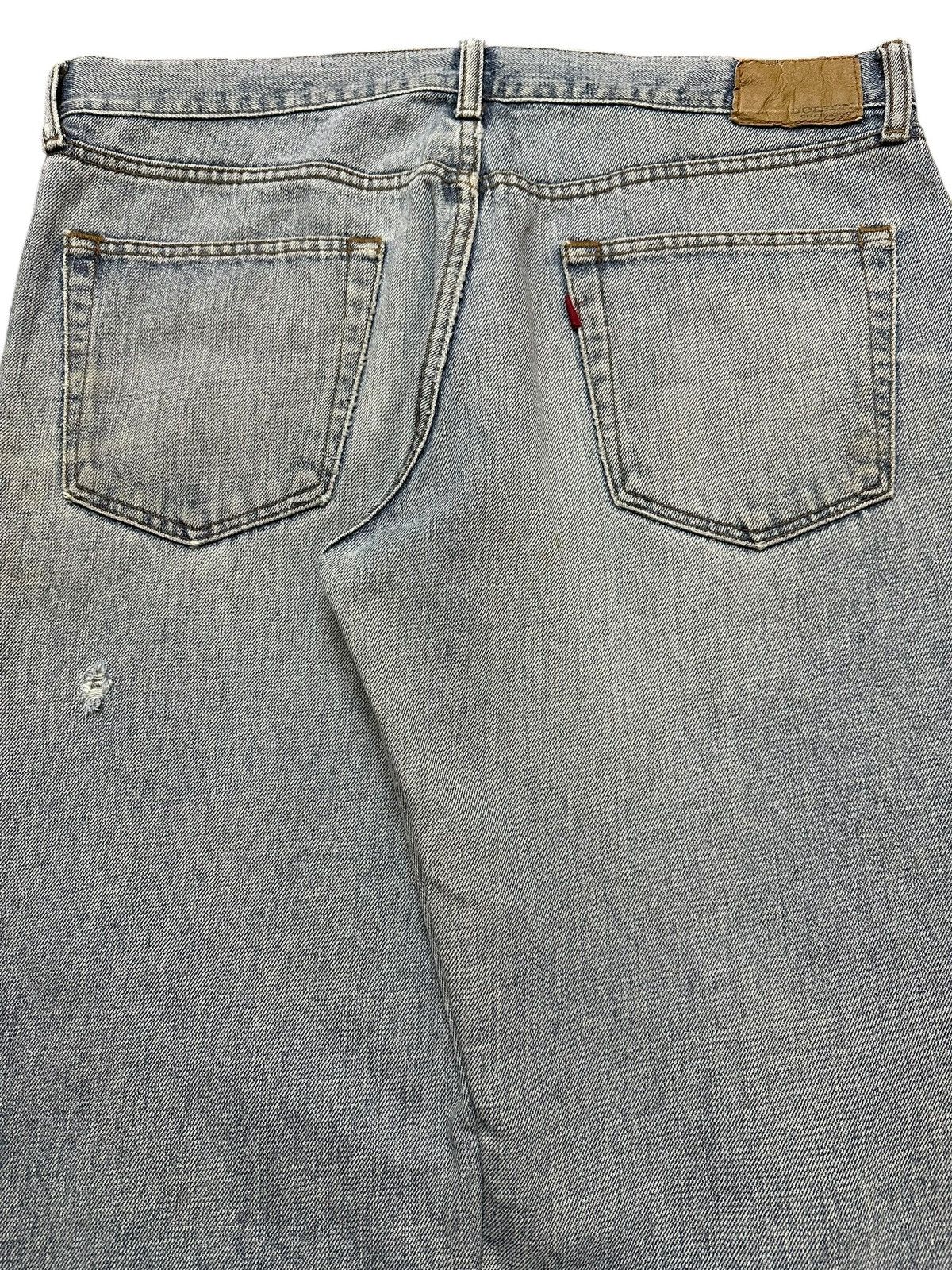 Japanese Brand Vintage Japanese Brand Faded Wash Distressed Baggy Jeans Size US 34 / EU 50 - 6 Thumbnail
