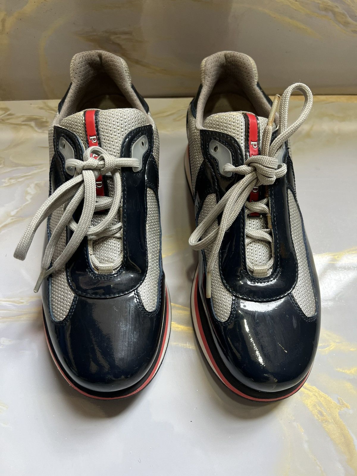 Prada Prada × Streetwear Prada American cup sneakers Size US 7 / EU 40 - 9 Thumbnail
