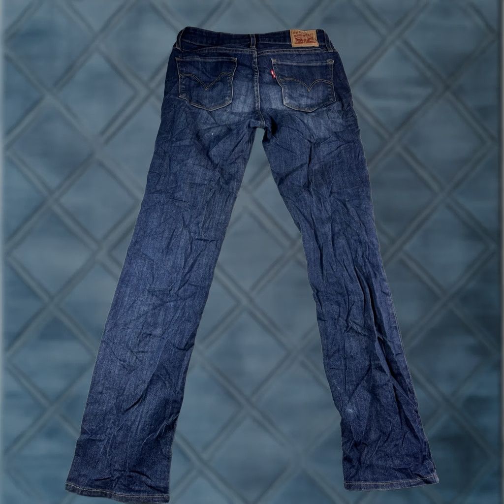 Levi's Levi'S 712 Womens Jeans - Size 27 Blue Mid-Rise Slim Straight Denim - 700 Series - Size 27" / US 4 / IT 40 - 1 Thumbnail