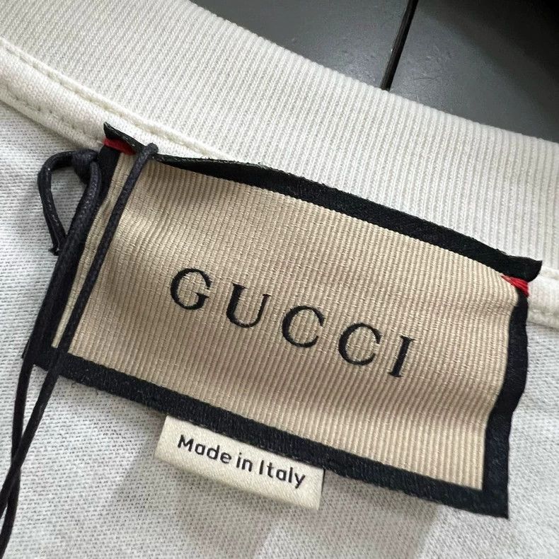 Gucci Gucci Strawberry logo printed short sleeves 2503-Nextarrow Size XXL / US 16-18 / IT 52-54 - 4 Thumbnail