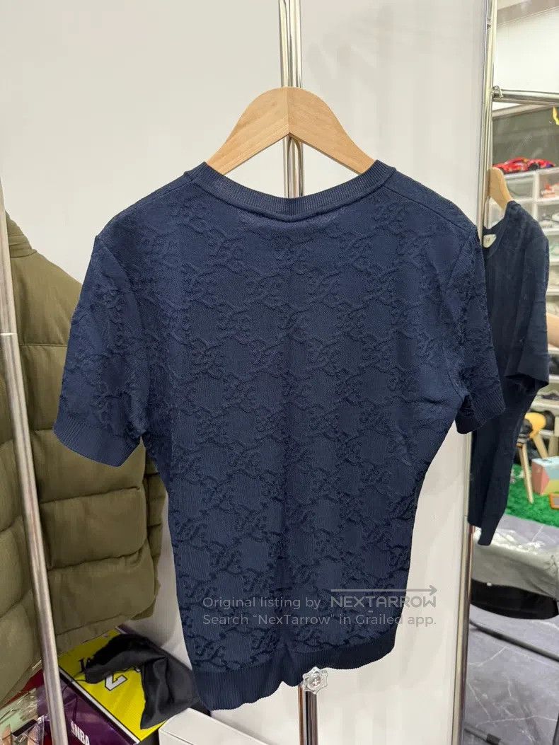 Fendi Fendi All-Over Printed Logo Knit Short Sleeve Size XS / US 0-2 / IT 36-38 - 6 Thumbnail