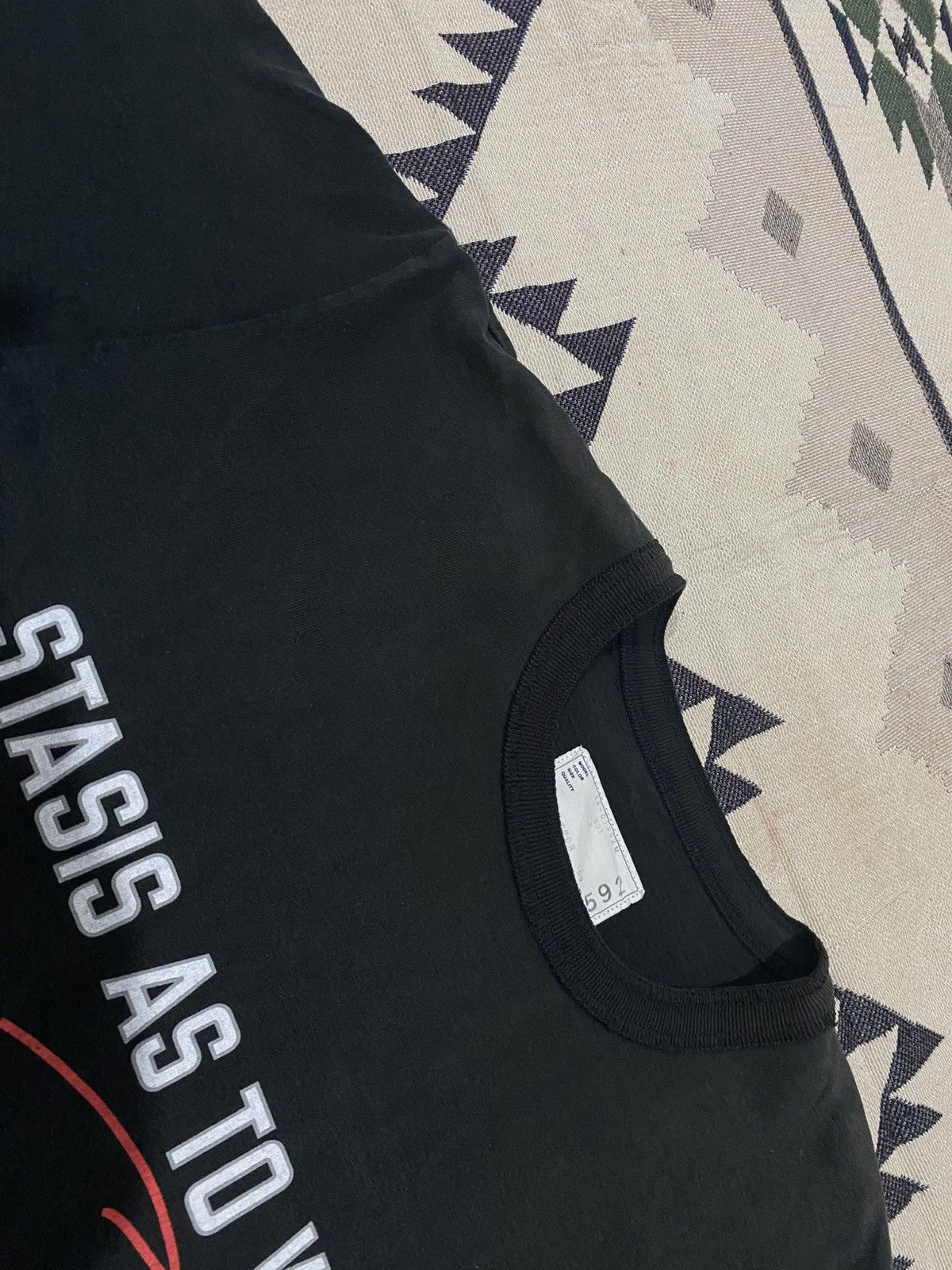 Sacai SS18 SACAI X LAWRENCE WEINER SPELLOUT TSHIRT Size US L / EU 52-54 / 3 - 8 Thumbnail