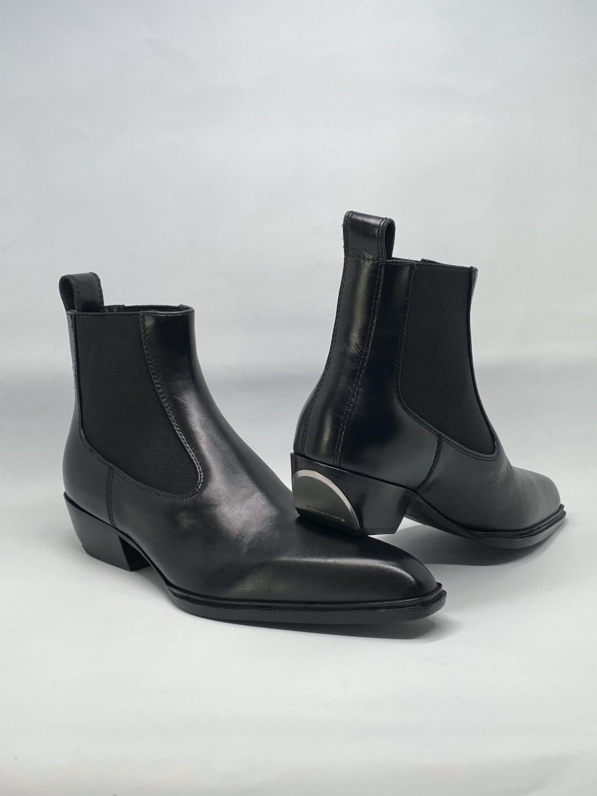 Alexander Wang Alexander Wang Slick Pointed Toe Chelsea Boot size 37.5 Size US 7.5 / IT 37.5 - 1 Thumbnail