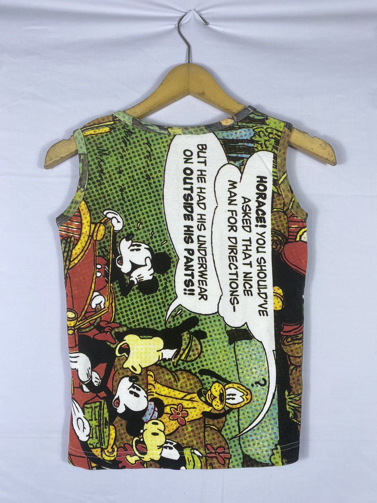Hysteric Glamour Y2k Vintage Mickey All Over Print Tank Top Size US M / EU 48-50 / 2 - 2 Thumbnail