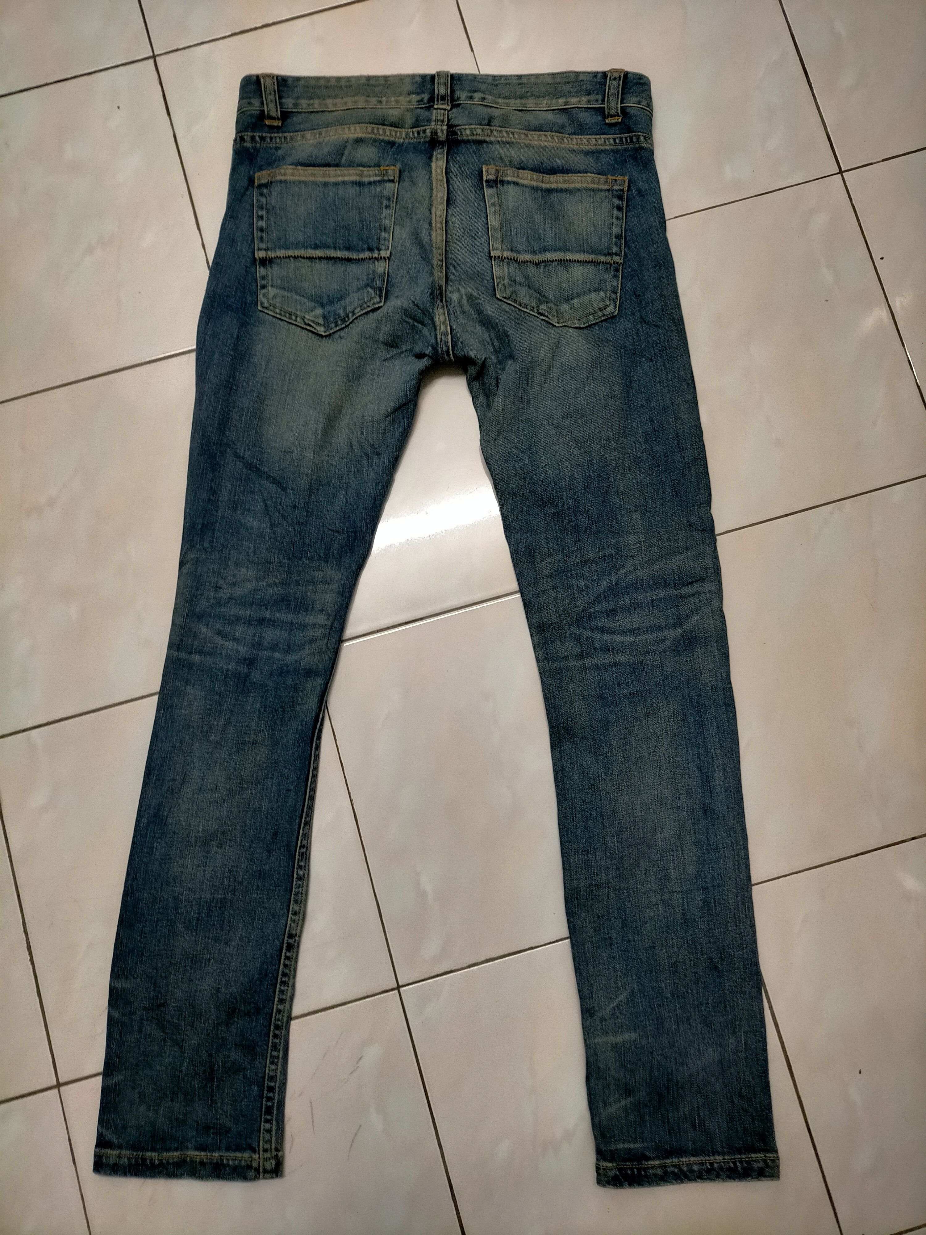 ANREALAGE × Japanese Brand Vintage Anrealage Distressed Jeans Size US 31 - 2 Thumbnail