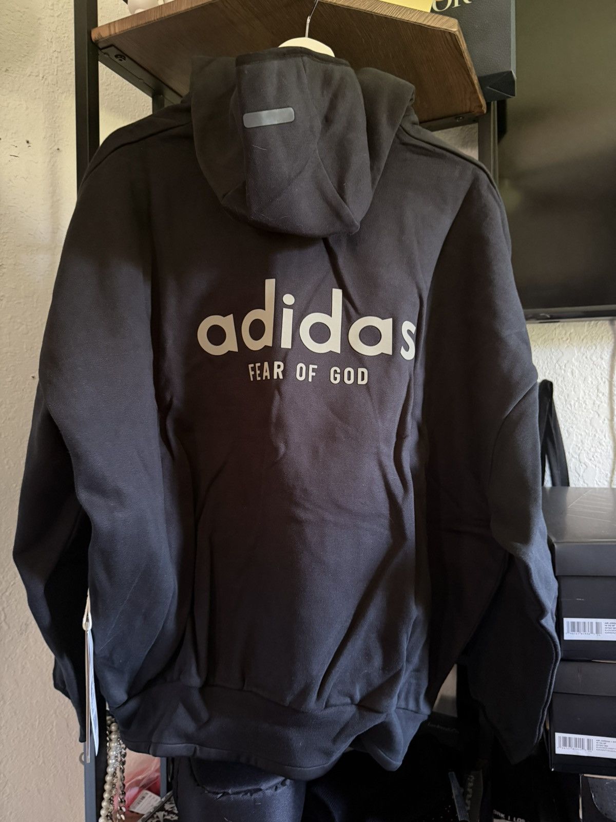 Adidas × Fear of God Adidas Fear Of God Fleece Hoodie Size US S / EU 44-46 / 1 - 3 Thumbnail