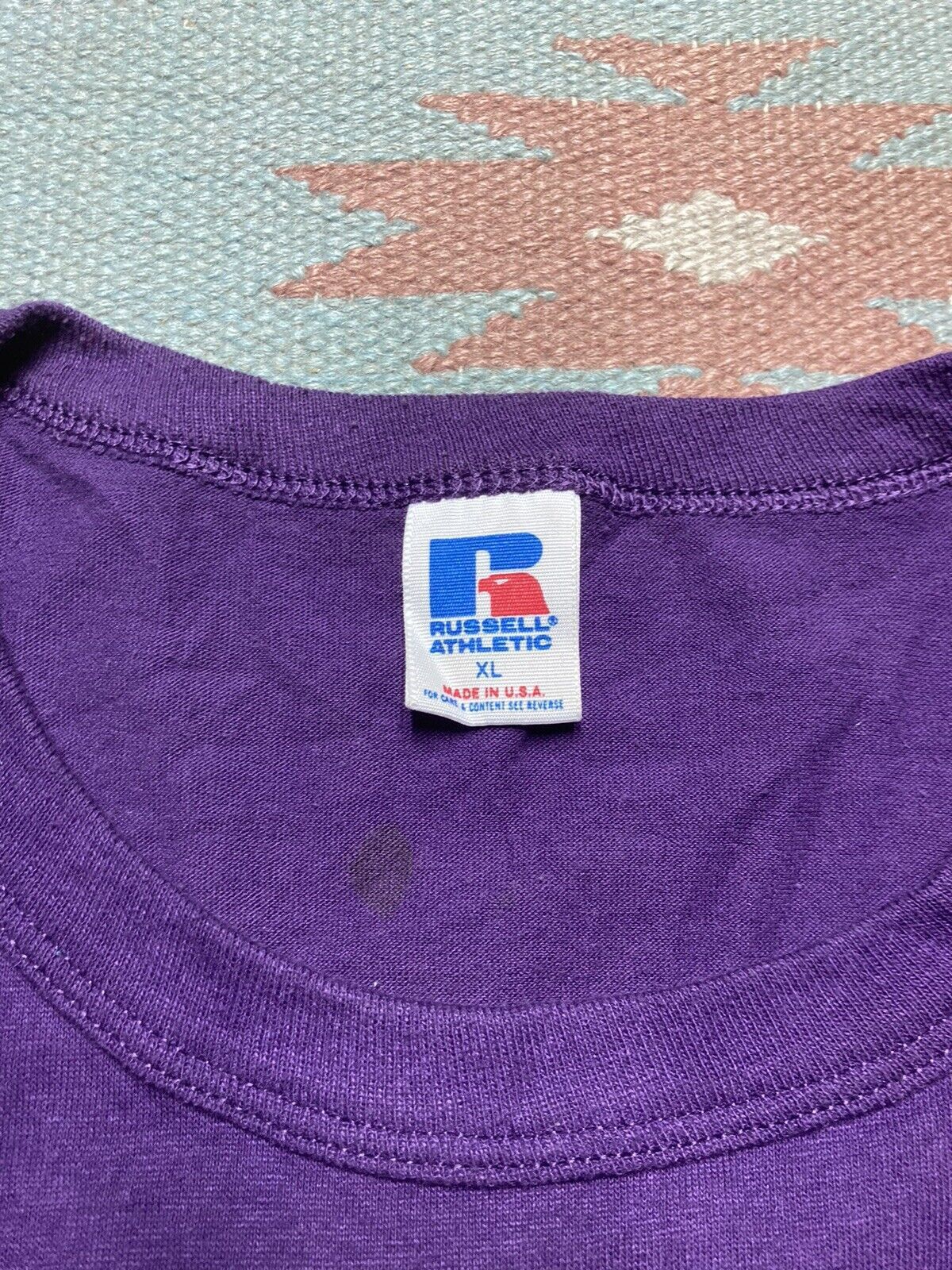 Russell Athletic × Vintage VTG 80s t shirt 4H chicken flying contest Russell farm XL Size US XL / EU 56 / 4 - 5 Thumbnail