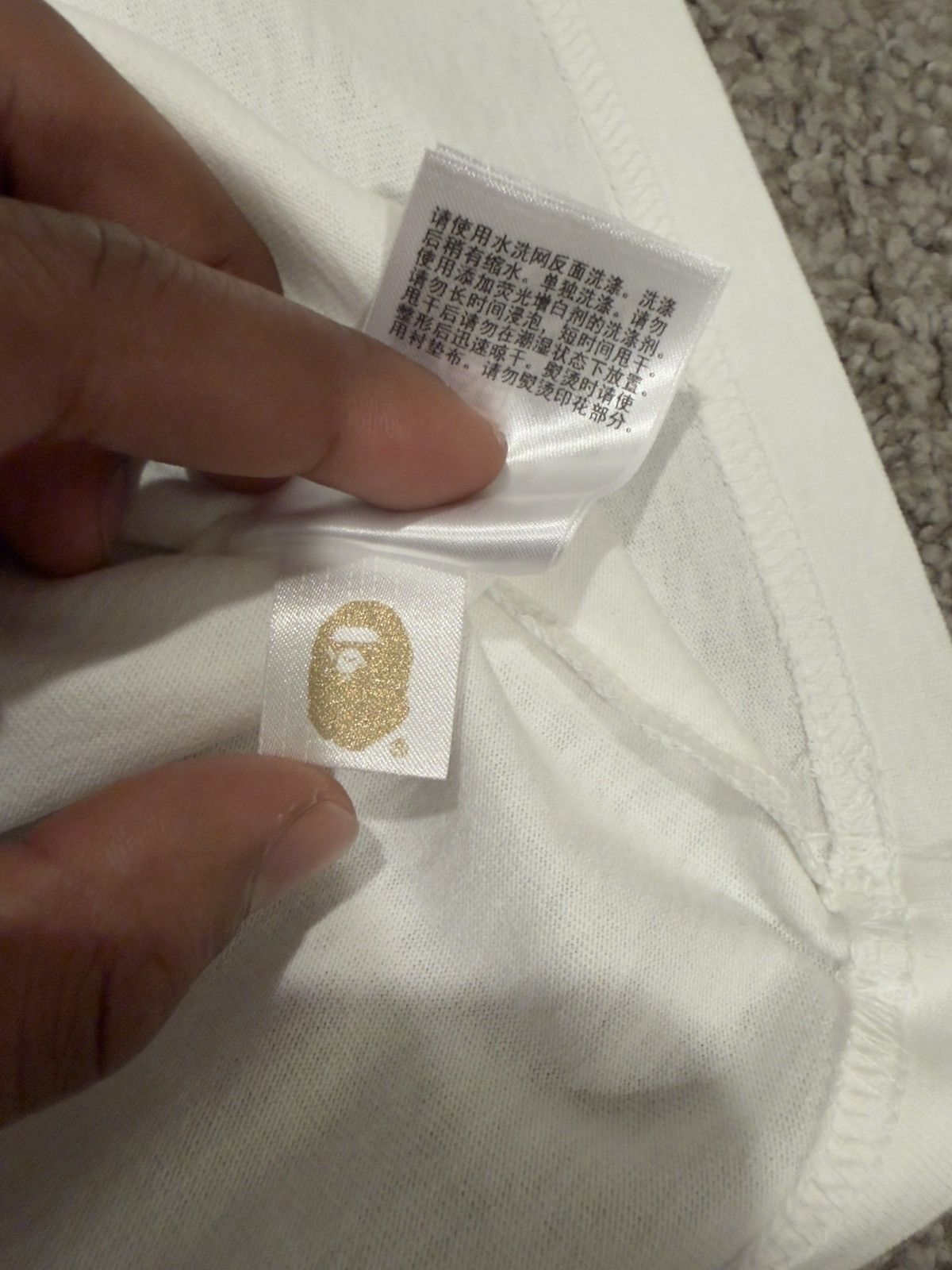 Bape BAPE Japan Exclusive Tee (Harajuku Drop) Size US M / EU 48-50 / 2 - 7 Thumbnail
