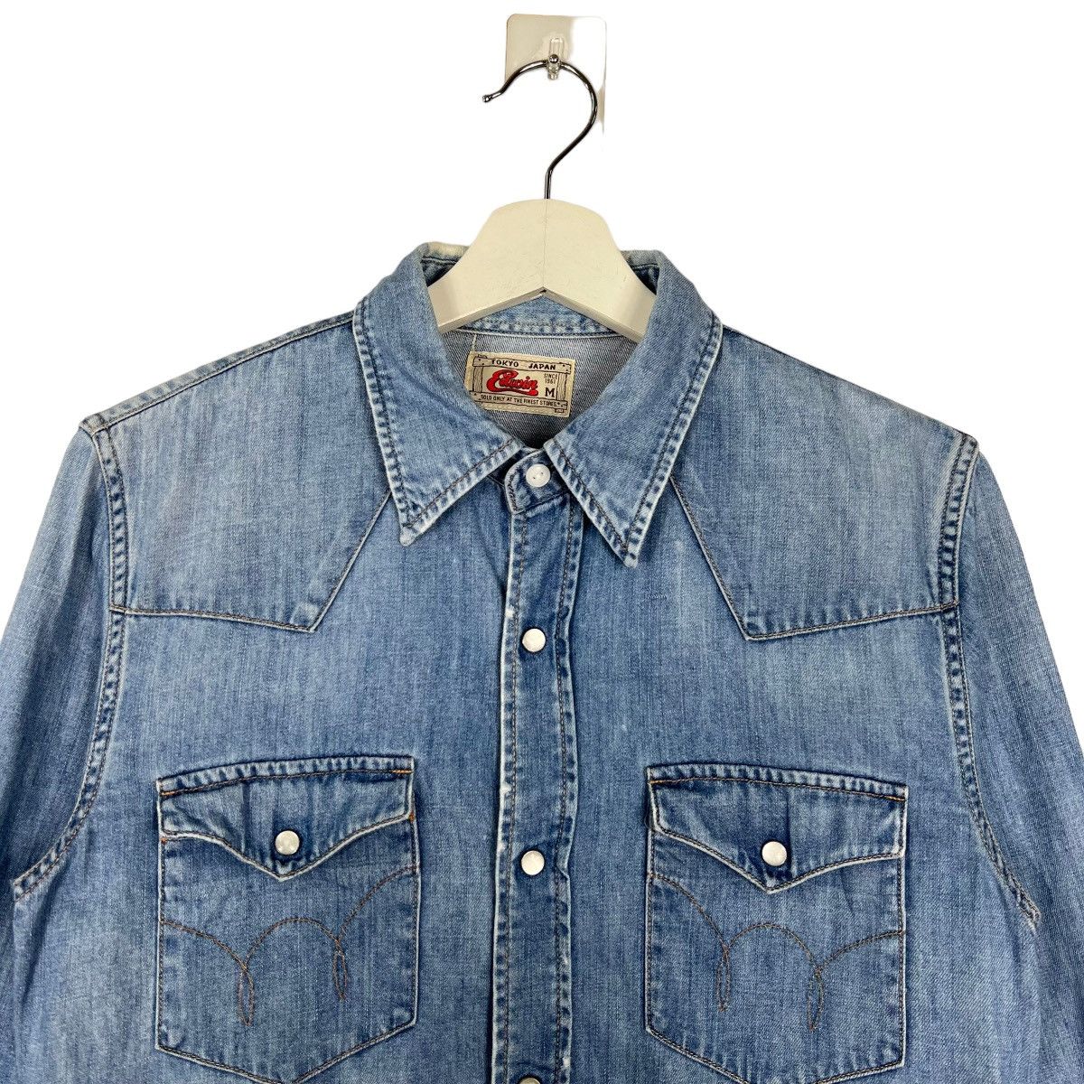Edwin 🔥 EDWIN TOKYO JAPAN CAMBRAY SHIRTS Size US S / EU 44-46 / 1 - 3 Thumbnail