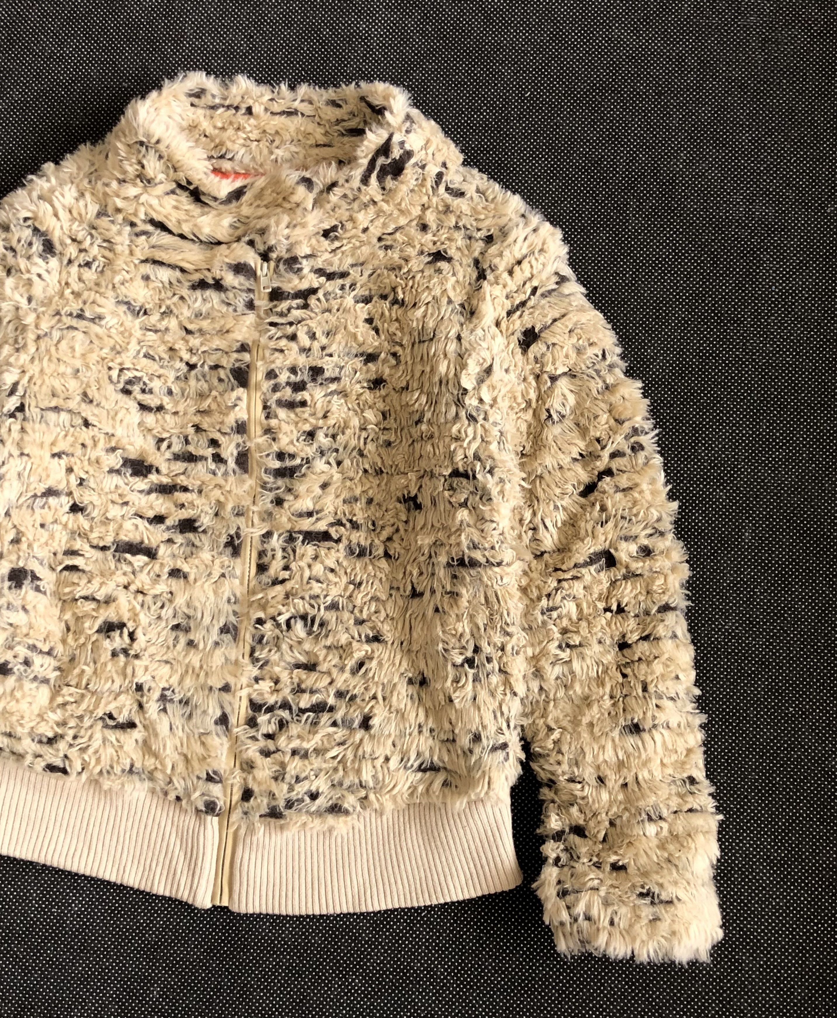 Issey Miyake A/W2014 ACRYLIC FUR PATCHY JACKET Size S / US 4 / IT 40 - 4 Thumbnail
