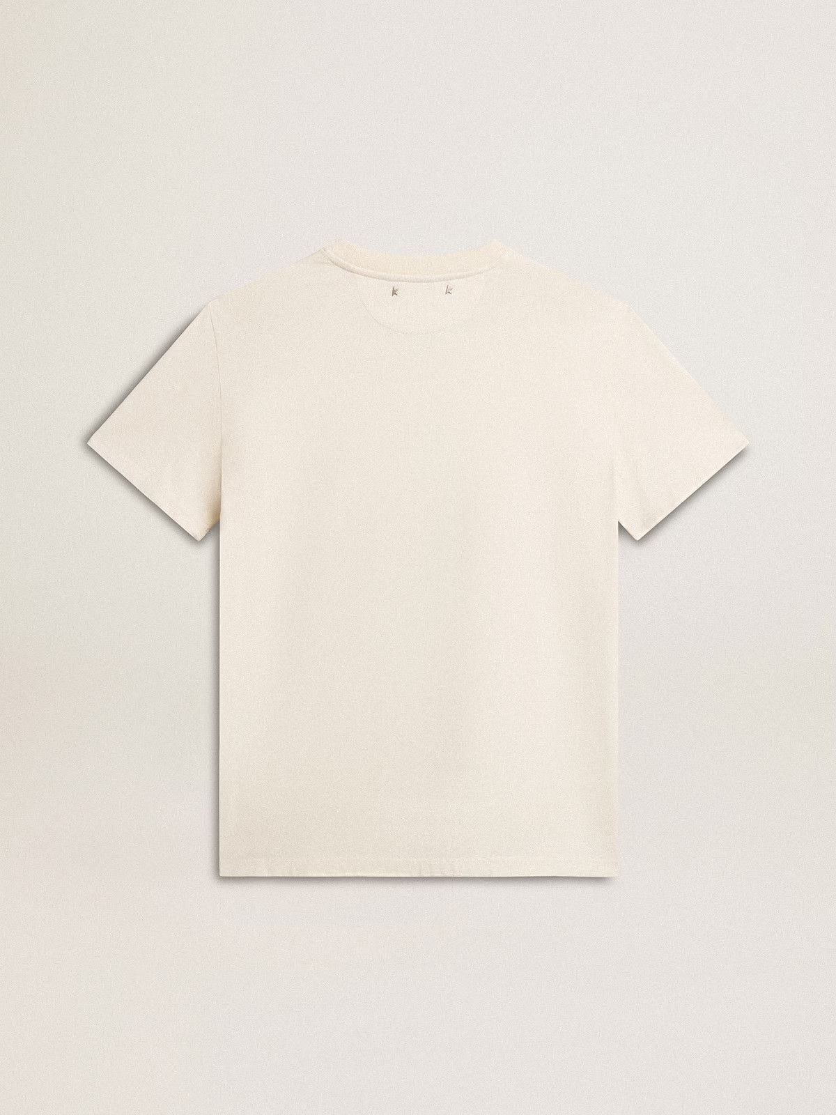 Golden Goose o1s22i1n1224 Big Star T-Shirt in White Size M / US 6-8 / IT 42-44 - 4 Thumbnail