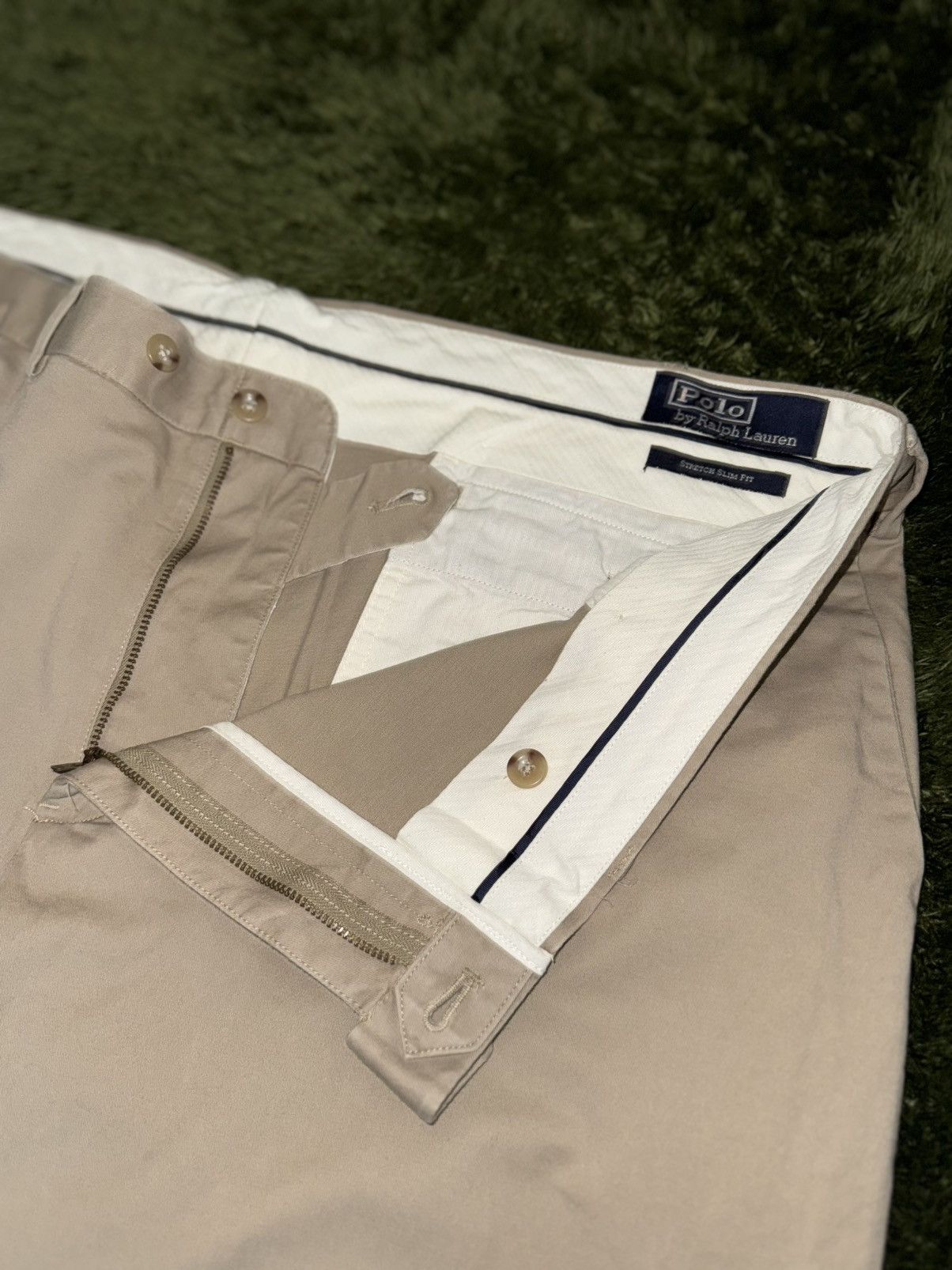 Polo Ralph Lauren [W44/L32] POLO RALPH LAUREN big size washed chino pants Size US 44 / EU 60 - 3 Thumbnail