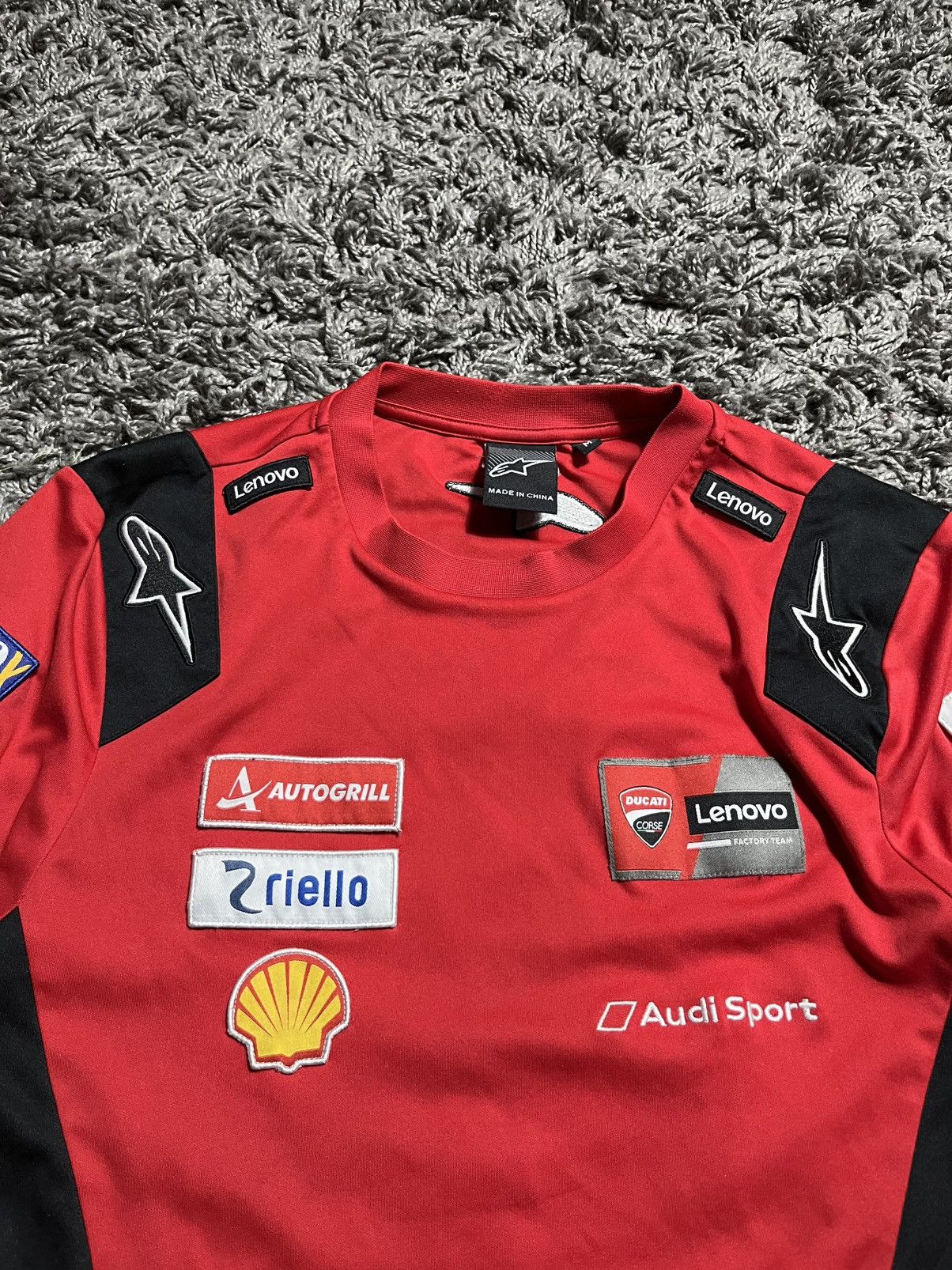 Alpinestars Alpinestars GP Team MotoGP Racing T-Shirt Lenovo Audi Sport Size US M / EU 48-50 / 2 - 2 Thumbnail