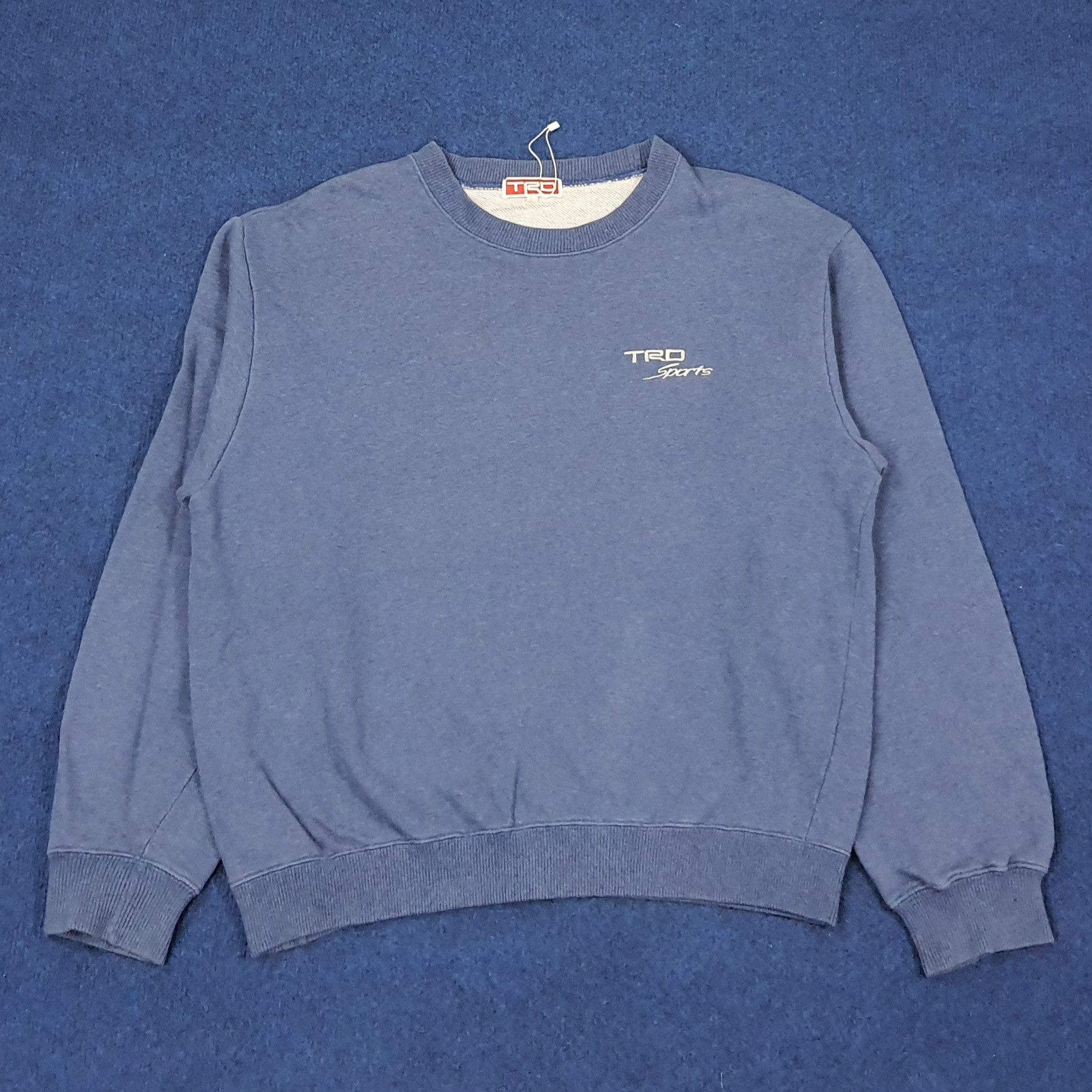 Japanese Brand Vintage TRD Toyota Japan Motorsports Sweatshirt C238N18 Size US L / EU 52-54 / 3 - 1 Thumbnail