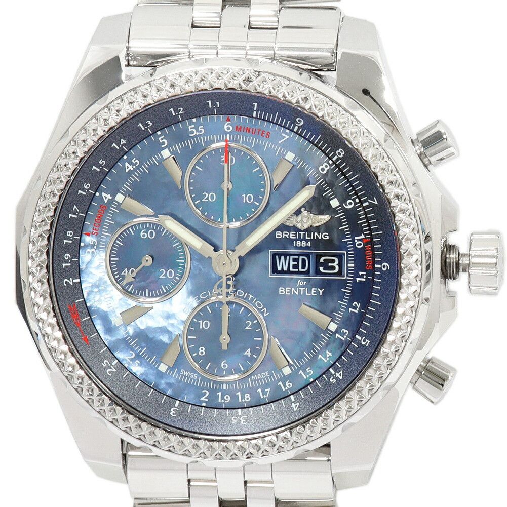 Breitling Breitling Breitling Bentley GT Stainless Steel Metal Automatic A133627X/BE63 DUTY FREE for USA Size ONE SIZE - 1 Thumbnail