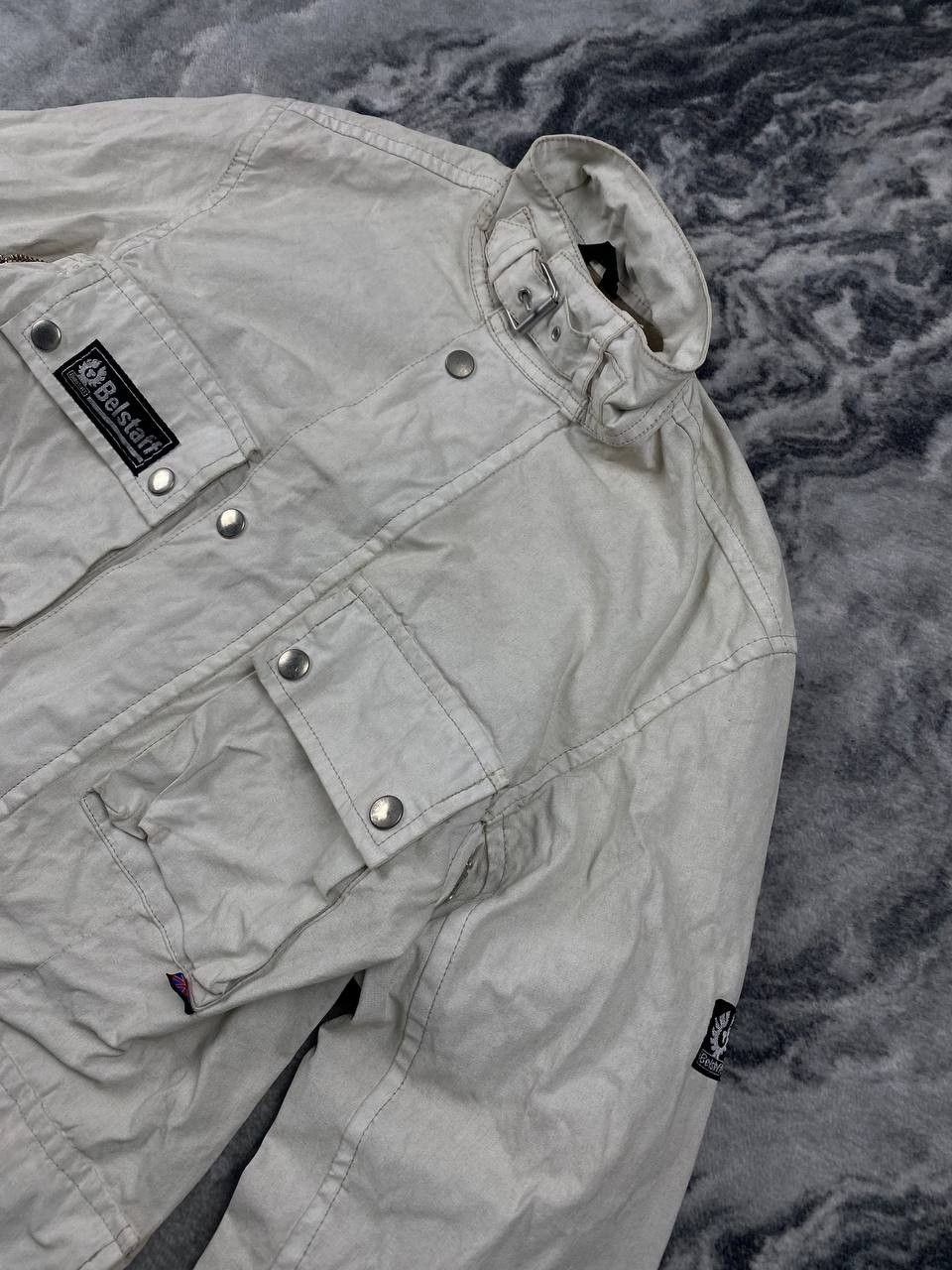 Belstaff Belstaff Rallymaster 350 Pro Jacket Women Size 42 White Size M / US 6-8 / IT 42-44 - 2 Thumbnail
