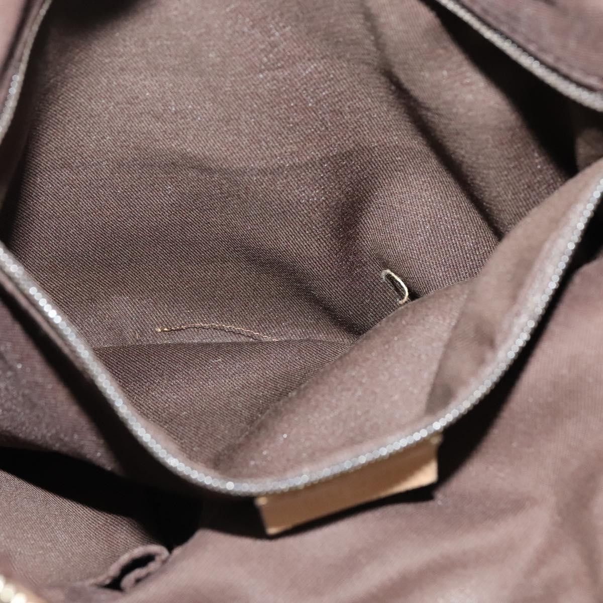 Gucci GUCCI GG Canvas Shoulder Bag Beige Gold Size ONE SIZE - 11 Thumbnail