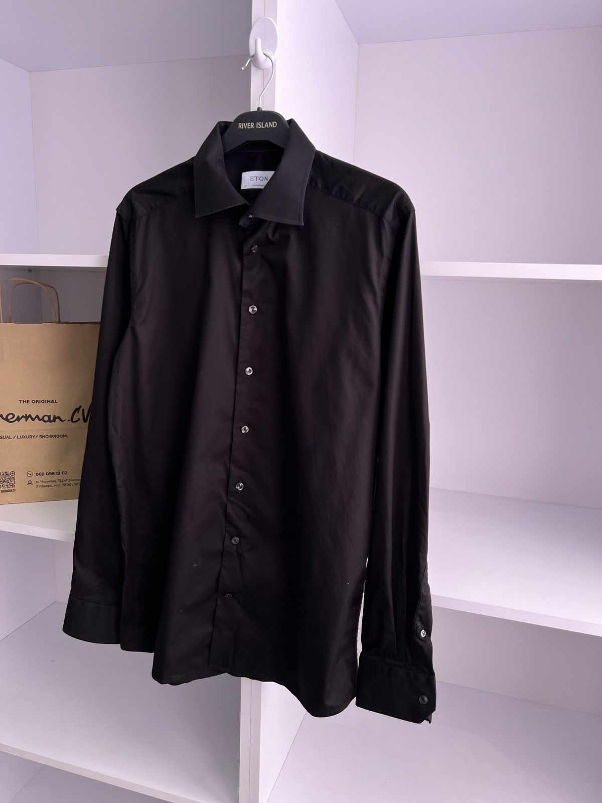 Eton × Vintage Vintage Eton Luxury Button Up Shirt Size US M / EU 48-50 / 2 - 4 Thumbnail