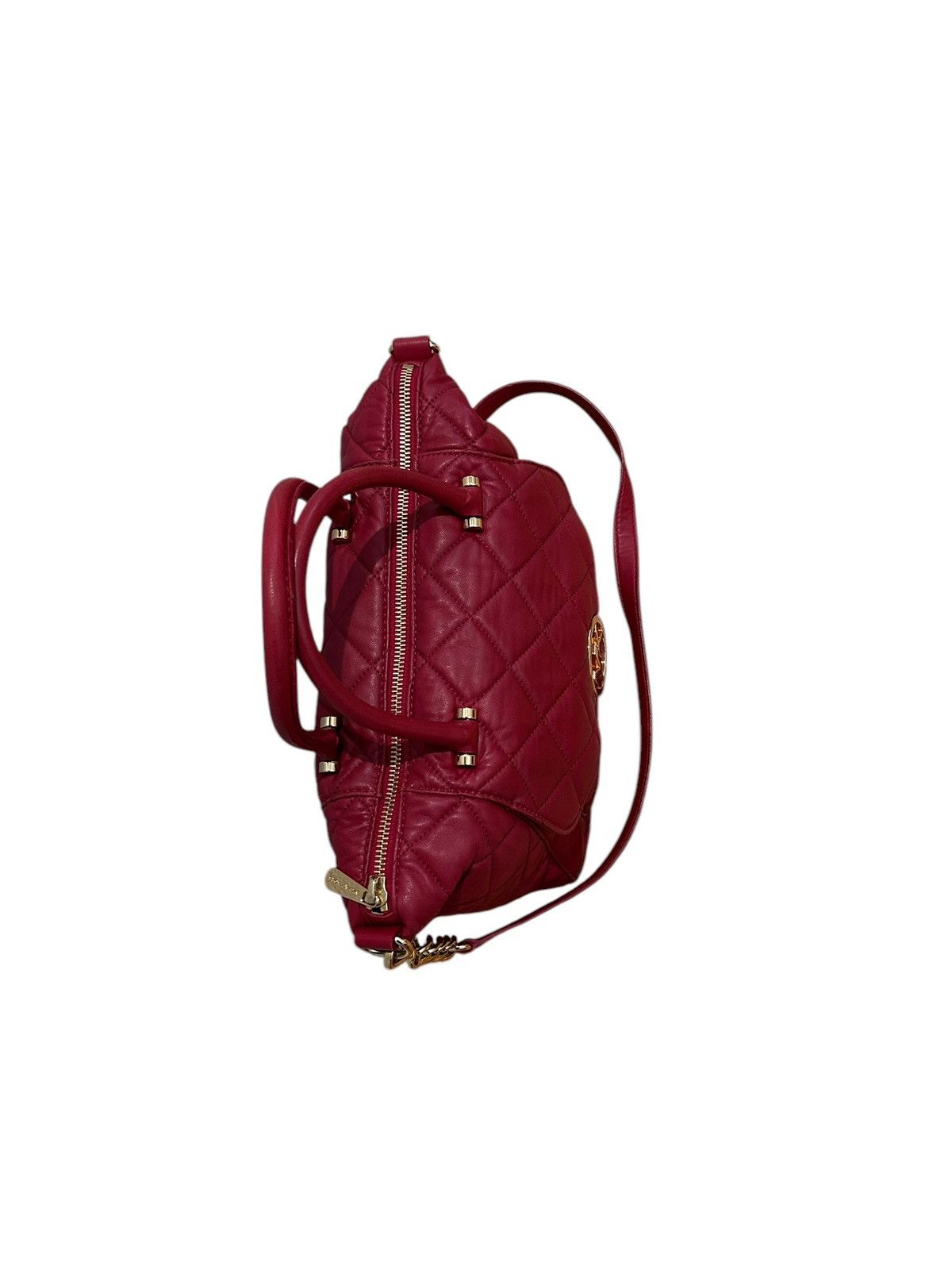 Michael Kors Michael Kors Red Quilted Leather handbag Crossbody bag Size ONE SIZE - 4 Thumbnail