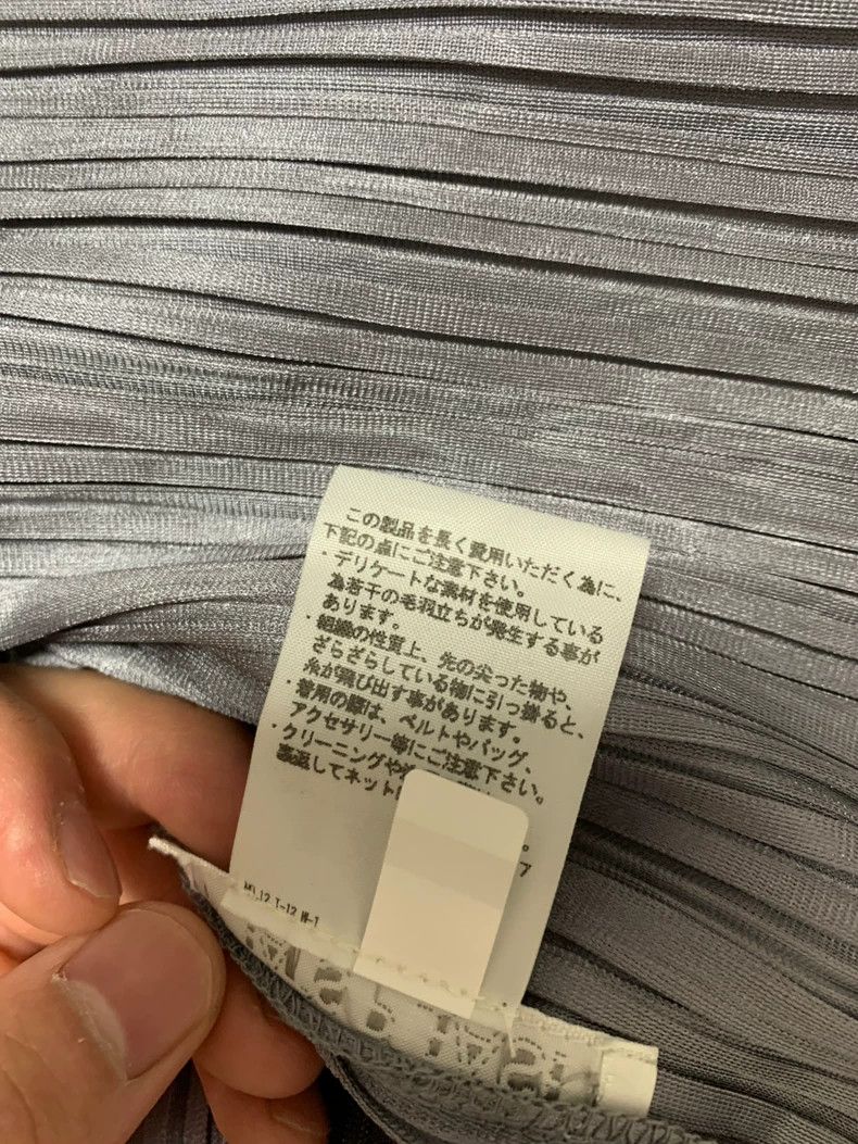 Other Issey Miyake Dark grey pleated coat Size L / US 10 / IT 46 - 4 Thumbnail