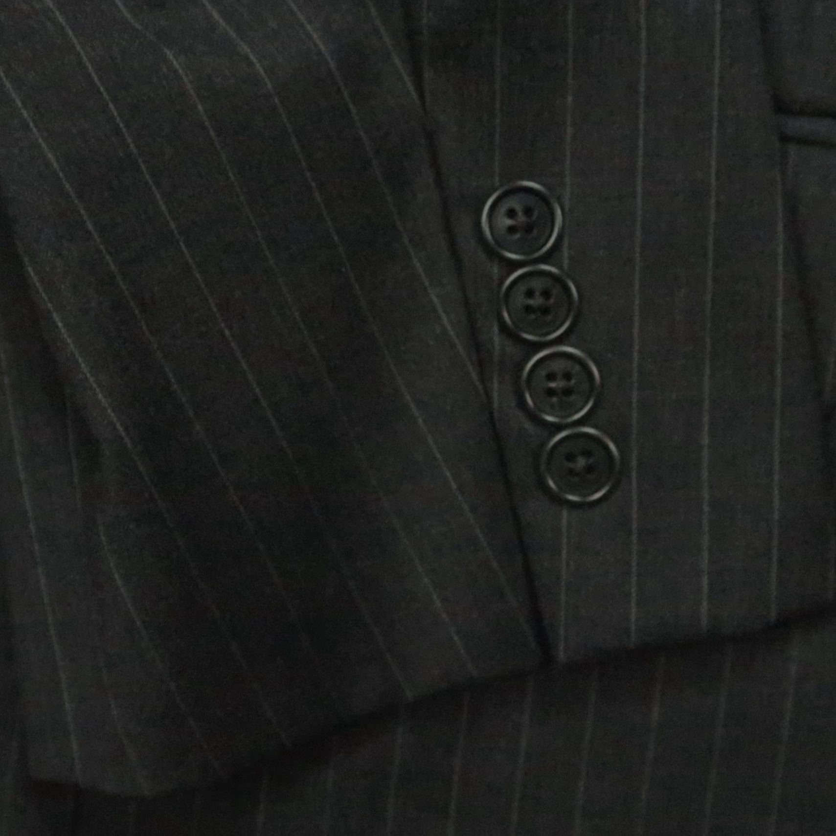Brooks Brothers Brooks Brothers Blazer Mens 48R Gray Madison Fit Wool 2P Stripe Vintage N/A Mens Size 48R - 4 Thumbnail