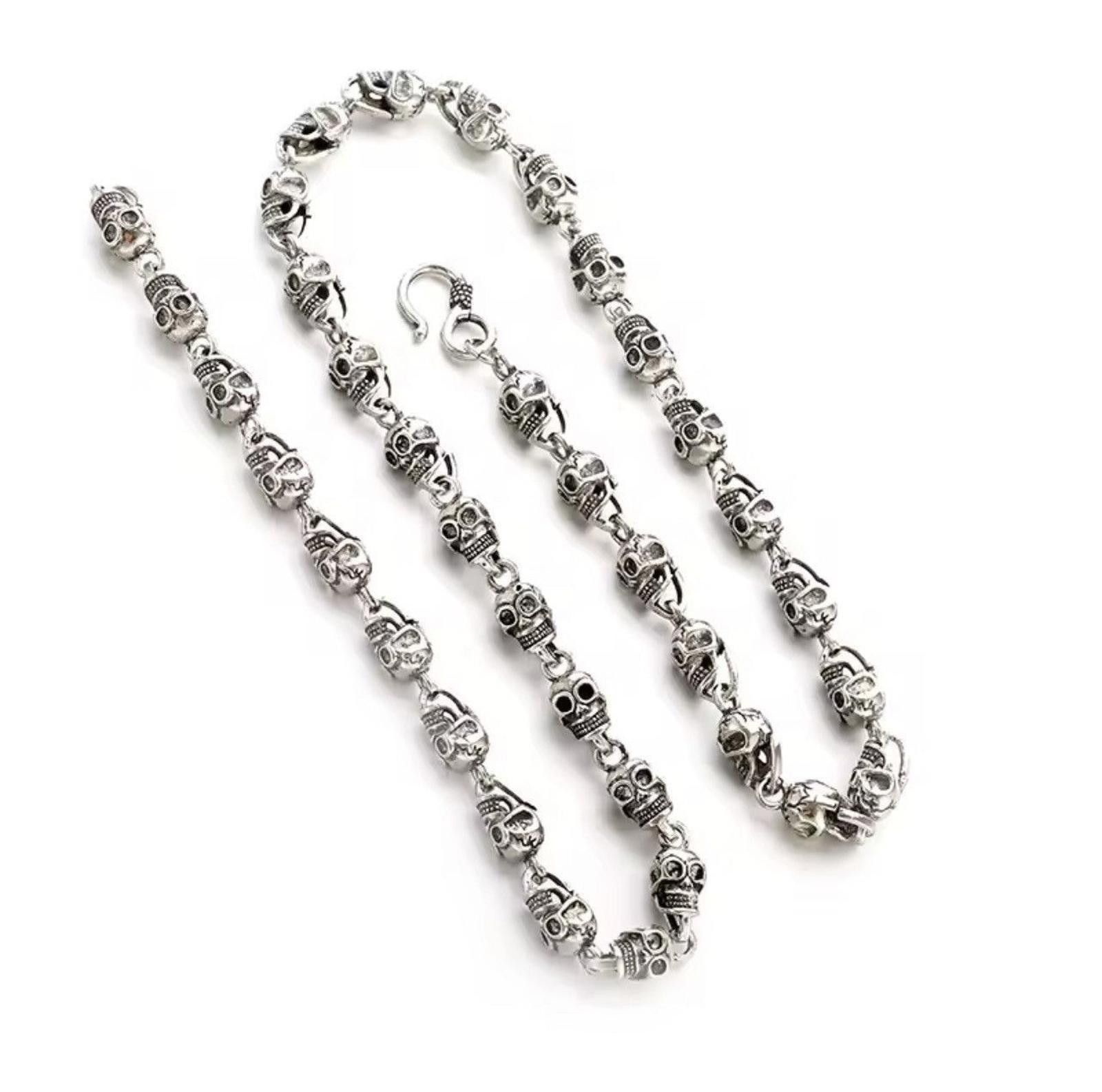 Jewelry Punk Skulls Wallet Chain Size ONE SIZE - 3 Thumbnail