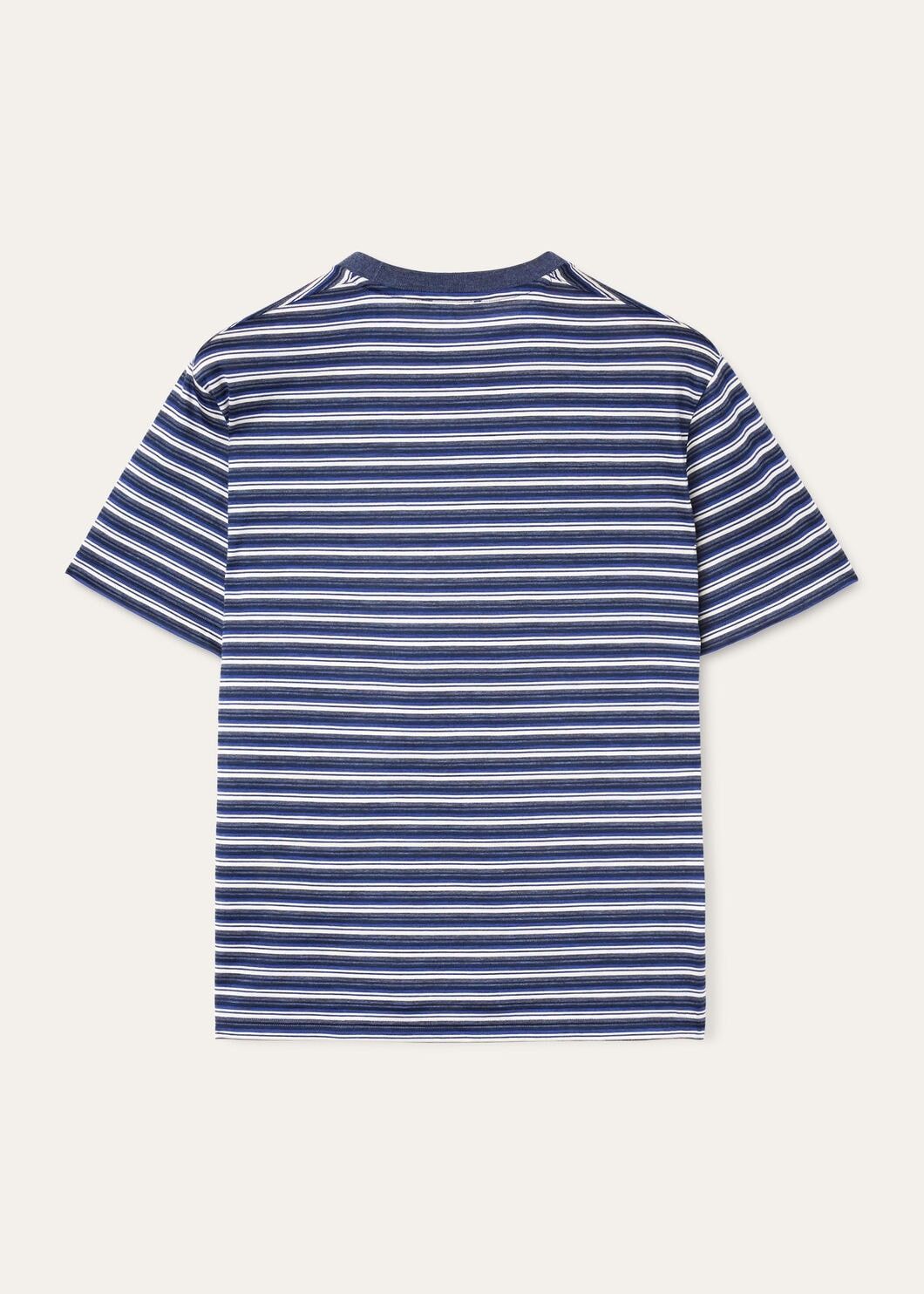 Loro Piana o1w1db10125 FAN8047 Oyashio T-Shirt in Multicolor Size US S / EU 44-46 / 1 - 6 Thumbnail