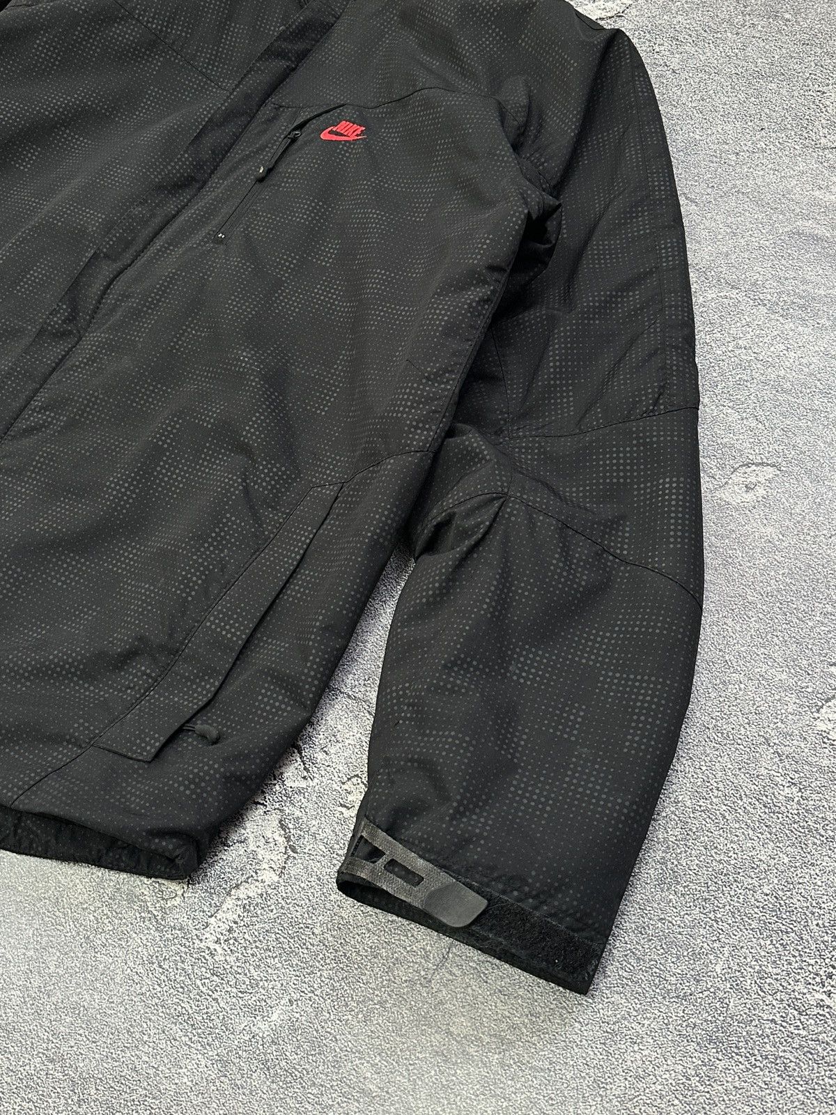 Nike Vintage Nike 00’s Black Nylon Drill Gorpcore Hood Jacket XL Size US XL / EU 56 / 4 - 6 Thumbnail