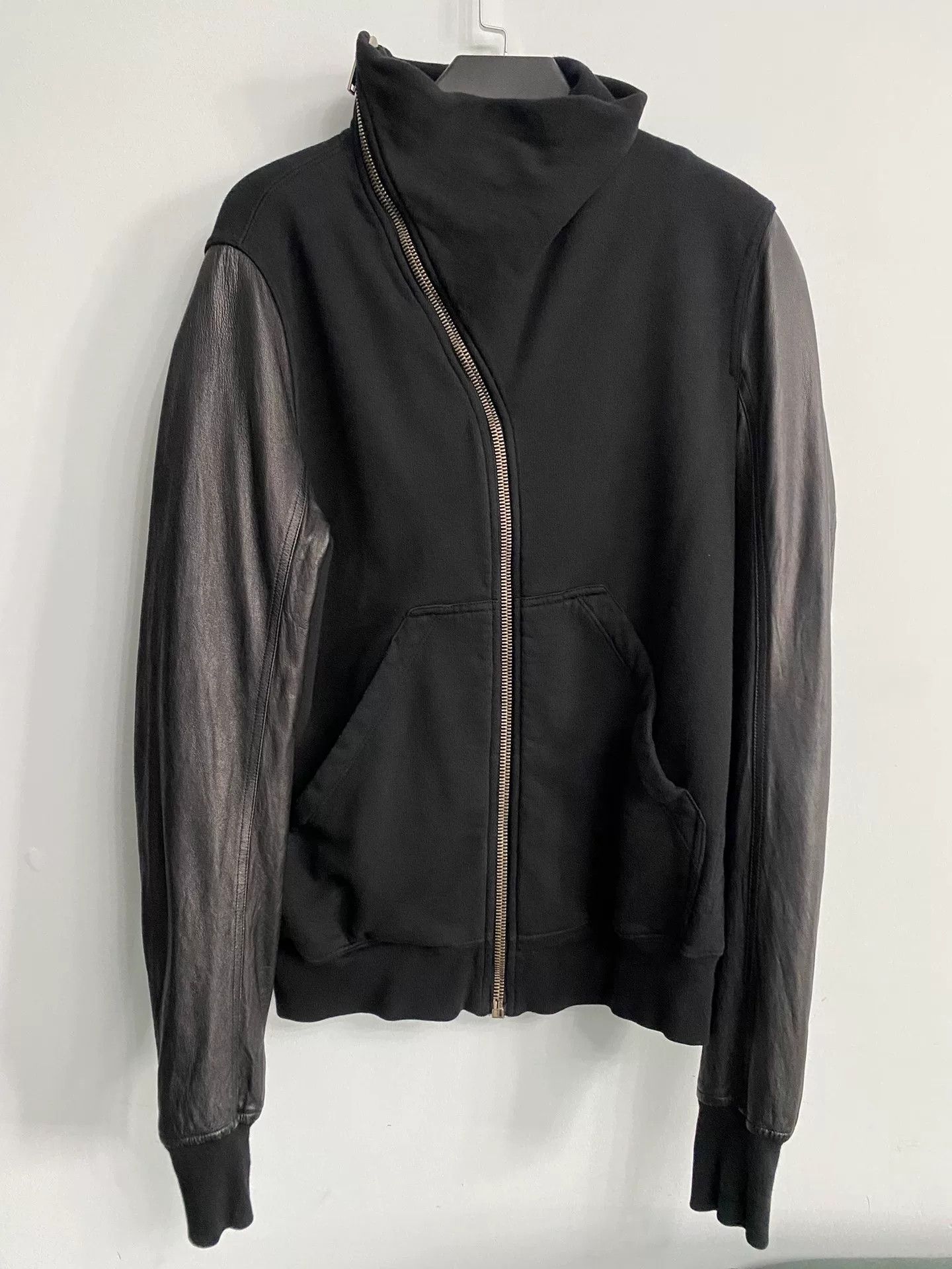 Rick Owens Rick Owens Black Leather Sleeve Jacket Size US L / EU 52-54 / 3 - 1 Thumbnail