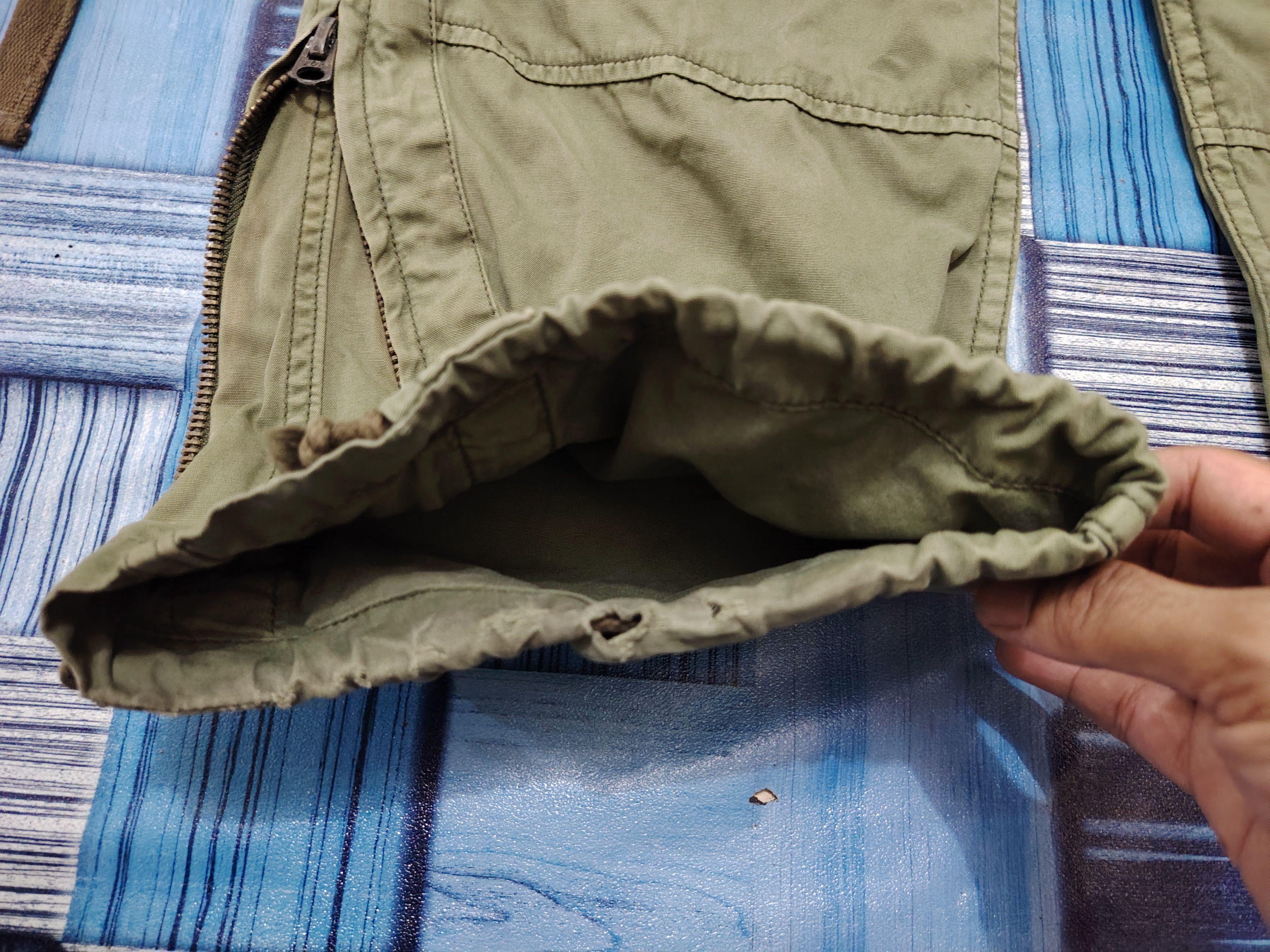 Abercrombie & Fitch Vtg Abercrombie & Fitch Cargo Military Pants Style Size US 29 - 7 Thumbnail