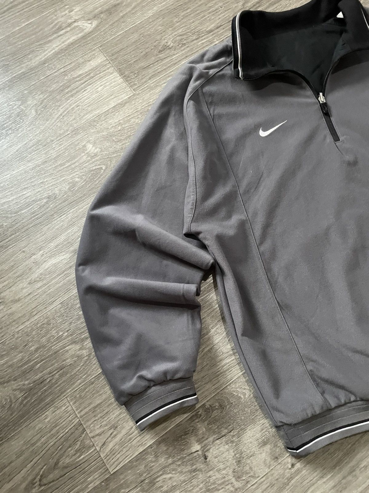 Nike Vintage Nike Nylon Reversible 2 Sides Pullover 1/3 Zip 90s Size US L / EU 52-54 / 3 - 5 Thumbnail