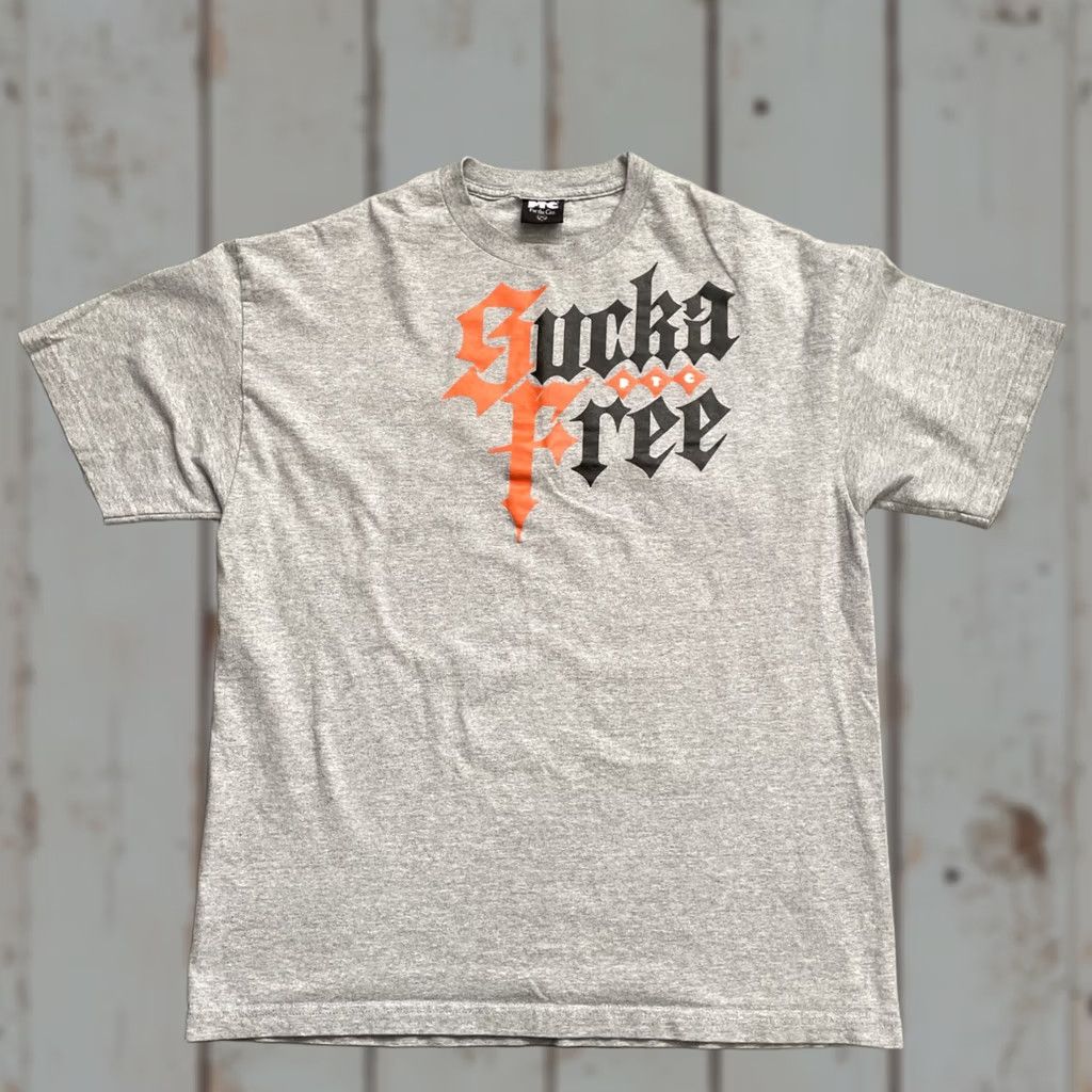 Vintage VINTAGE FTC T-Shirt Unisex Adults XL Gray USA Skate Thrasher SF Sucka Free PRe-Owned Shoes Free! Size US XL / EU 56 / 4 - 1 Thumbnail