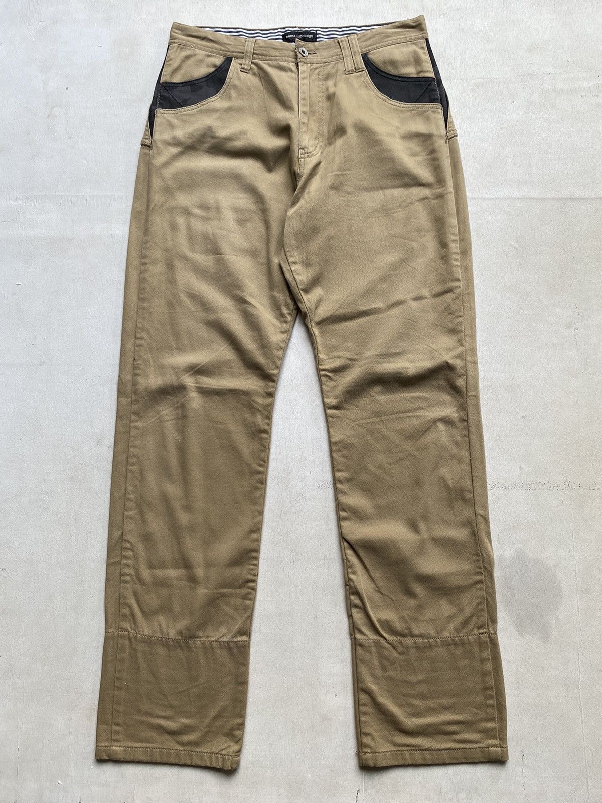 Japanese Brand × semanticdesign SEMANTIC DESIGN Double Waist Pants Size US 30 / EU 46 - 2 Thumbnail