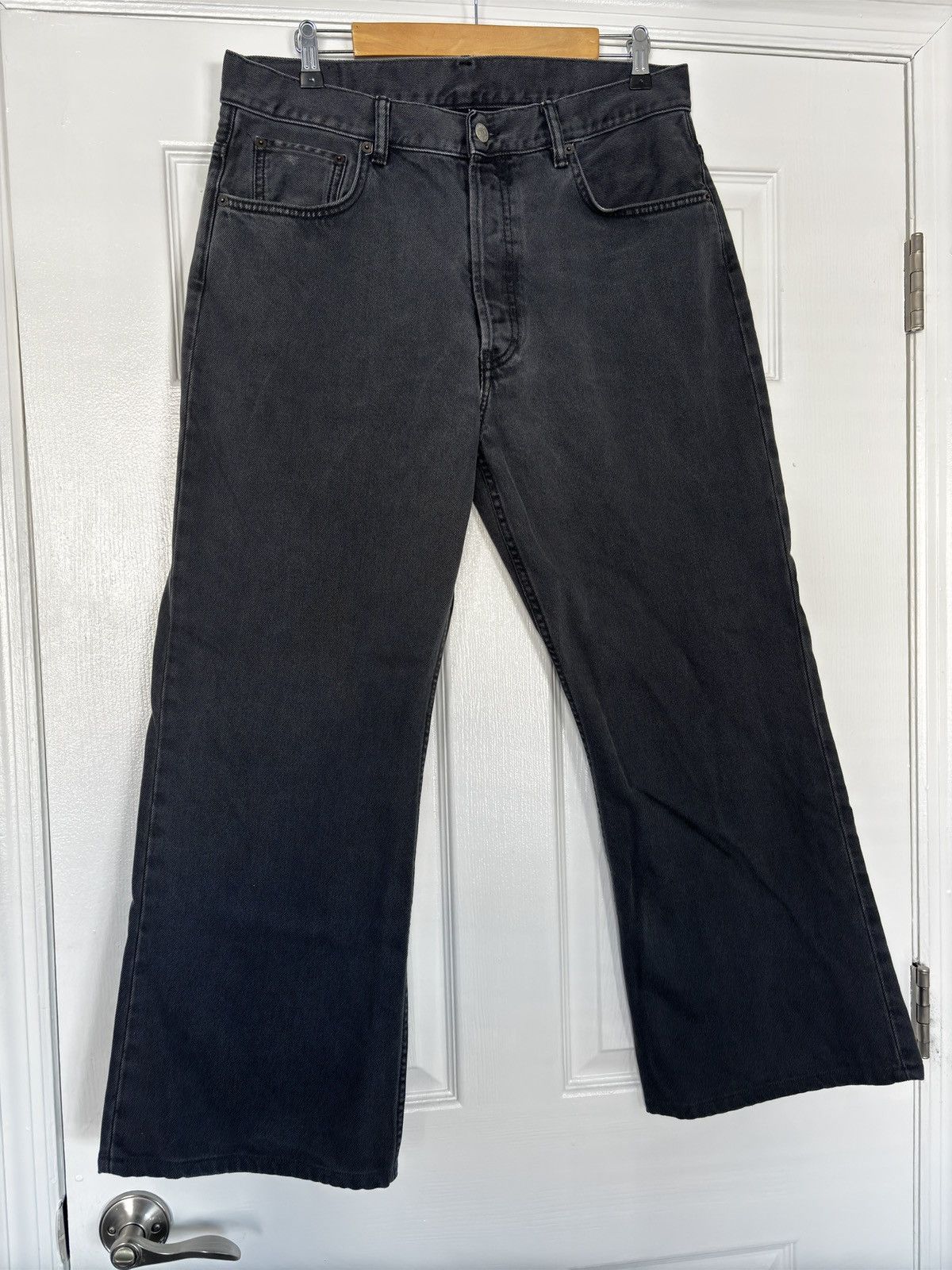 acne studios loose fit jeans