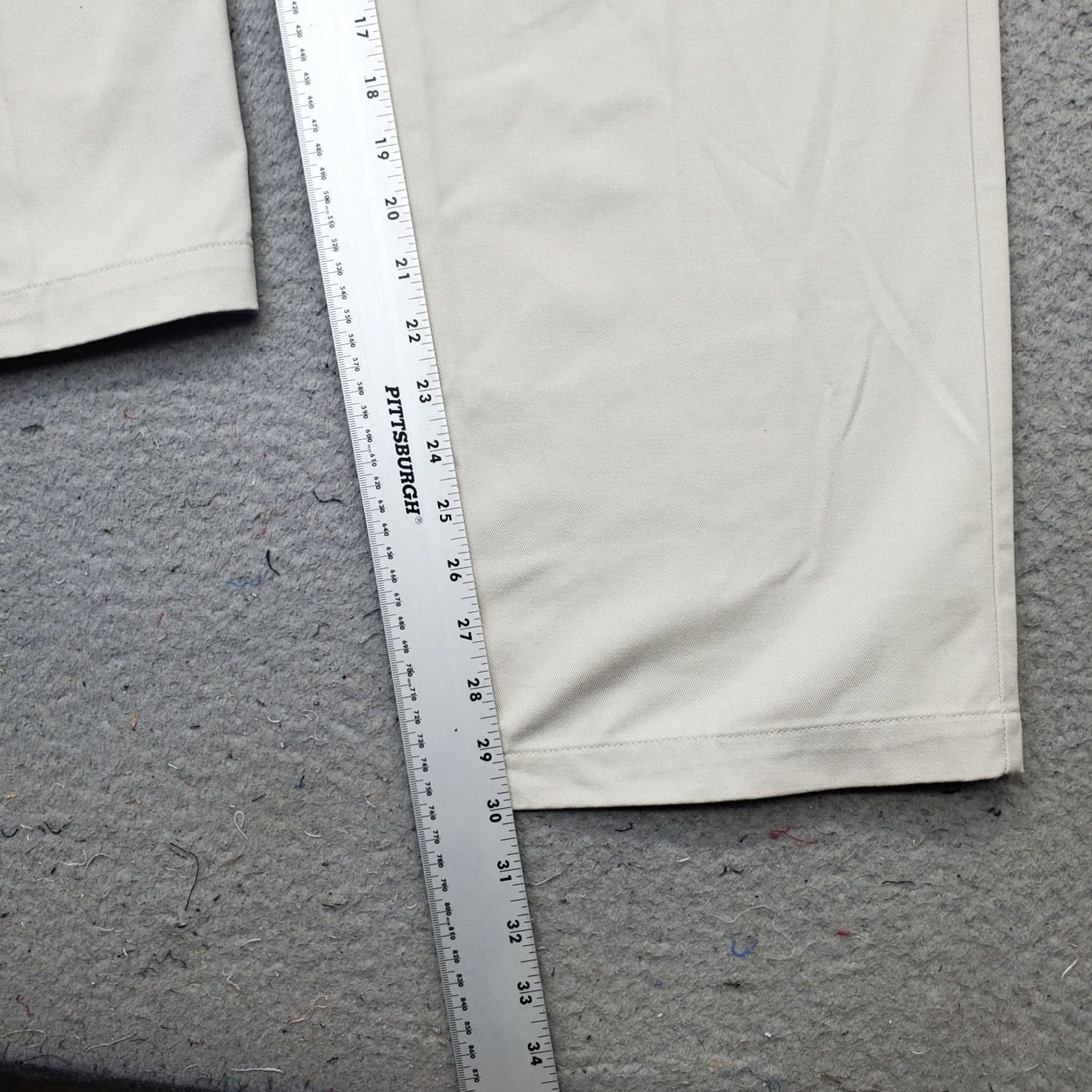 Dockers Dockers Mens Tan Khakis Pleated Chino Pants 36x30 Relaxed Straight Stretch Denim? Size US 36 / EU 52 - 4 Thumbnail