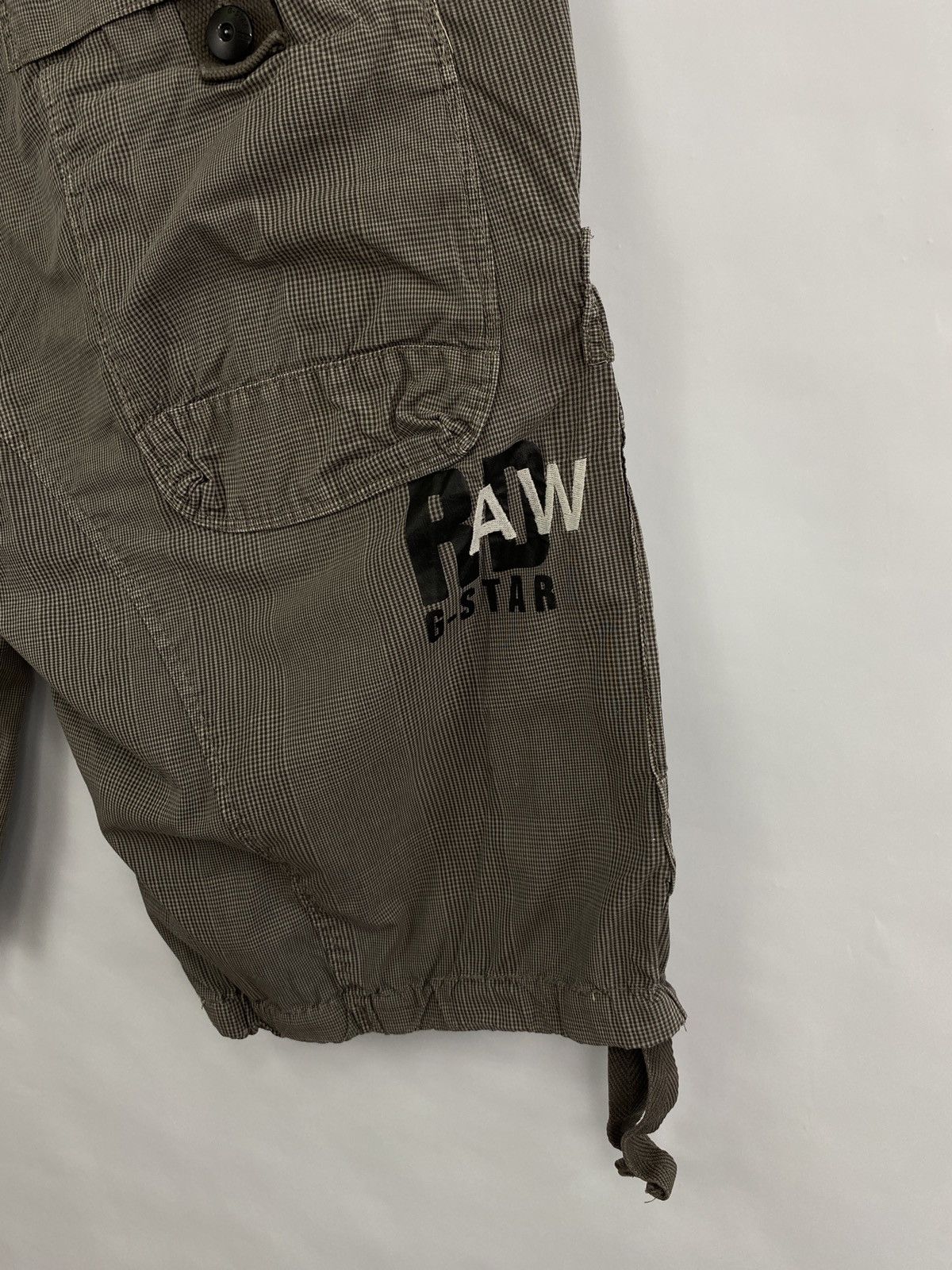 G-Star 🇺🇸 Y2K G Star Cargo Multipocket Tactical Military Shorts Size US 31 - 11 Thumbnail