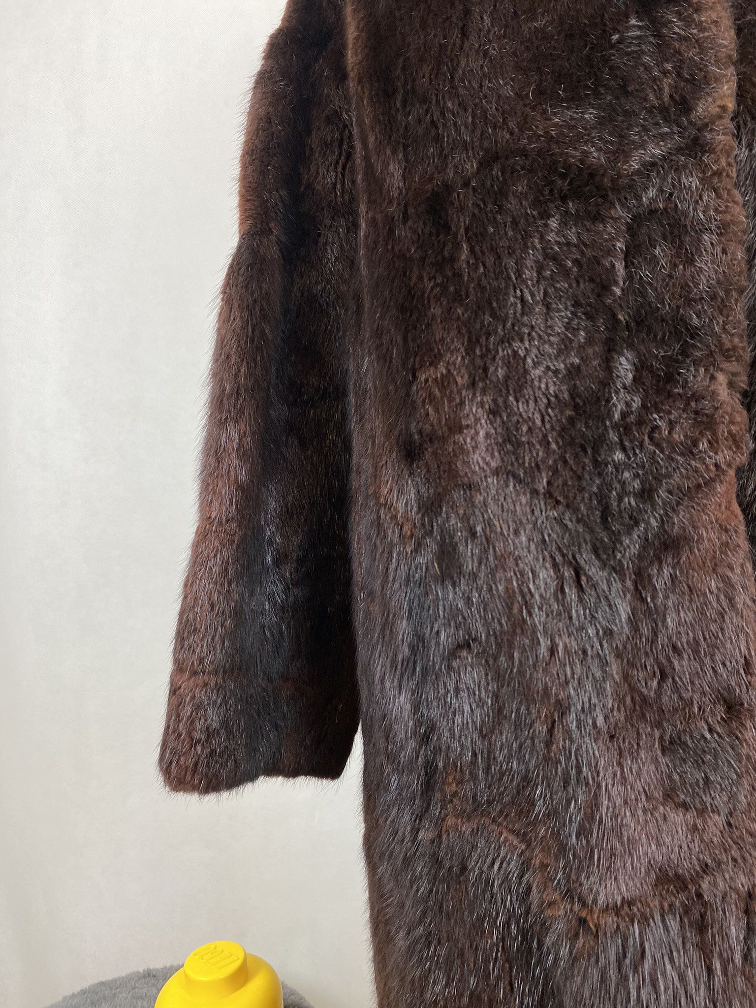 Vintage real fur coat heavy natural beautiful archive style heavy Size L / US 10 / IT 46 - 4 Thumbnail