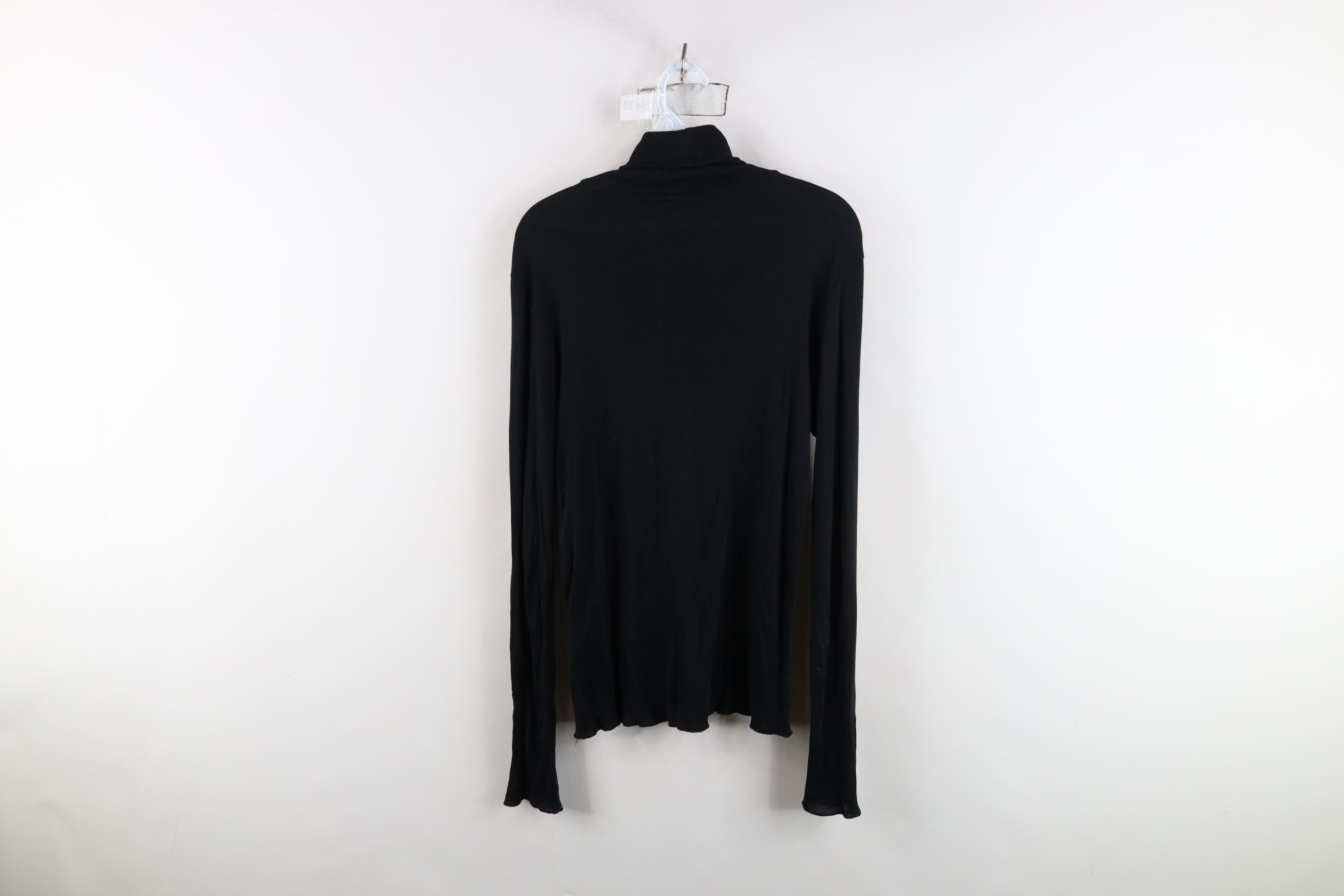 Ralph Lauren Vintage 90s Ralph Lauren Thermal Knit Turtleneck T-Shirt Size L / US 10 / IT 46 - 12 Thumbnail