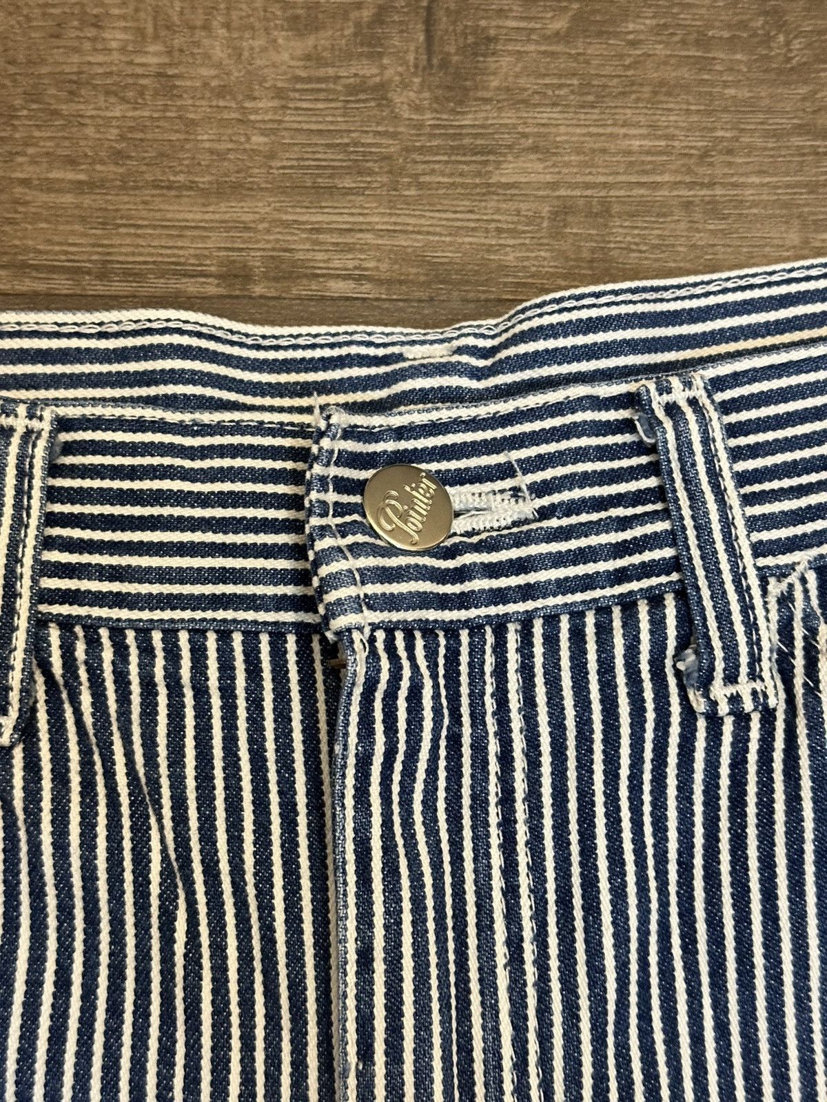 Pointer vintage Pointer hickory striped carpenter shortpant. Size US 33 - 14 Thumbnail