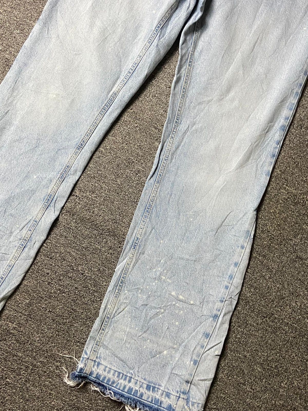 Zara Vintage ZARA Flare Denim Jeans (142) Size US 33 - 8 Thumbnail