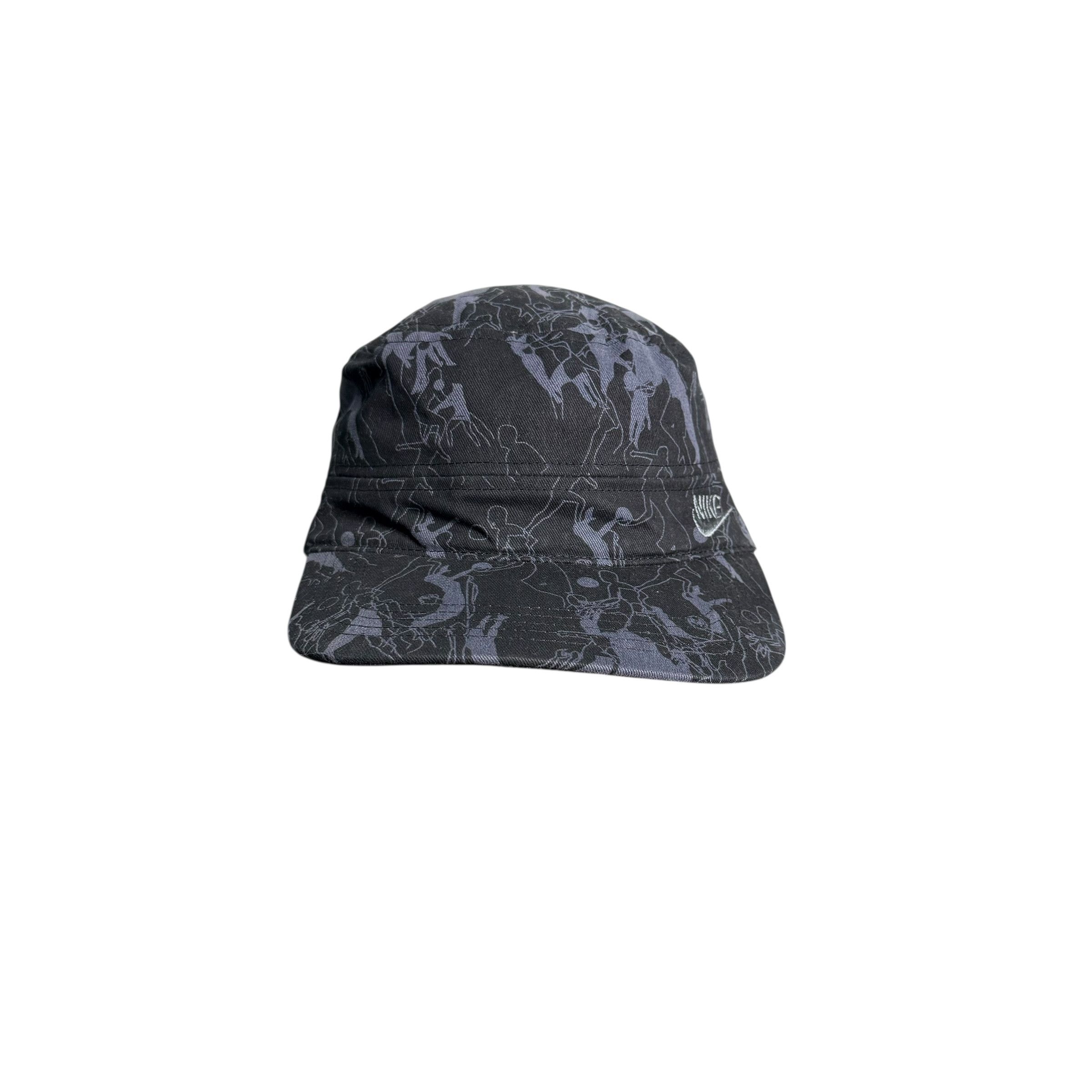Nike 🔥RARE🔥Vintage Nike Camo Military Full Cap Size ONE SIZE - 3 Thumbnail