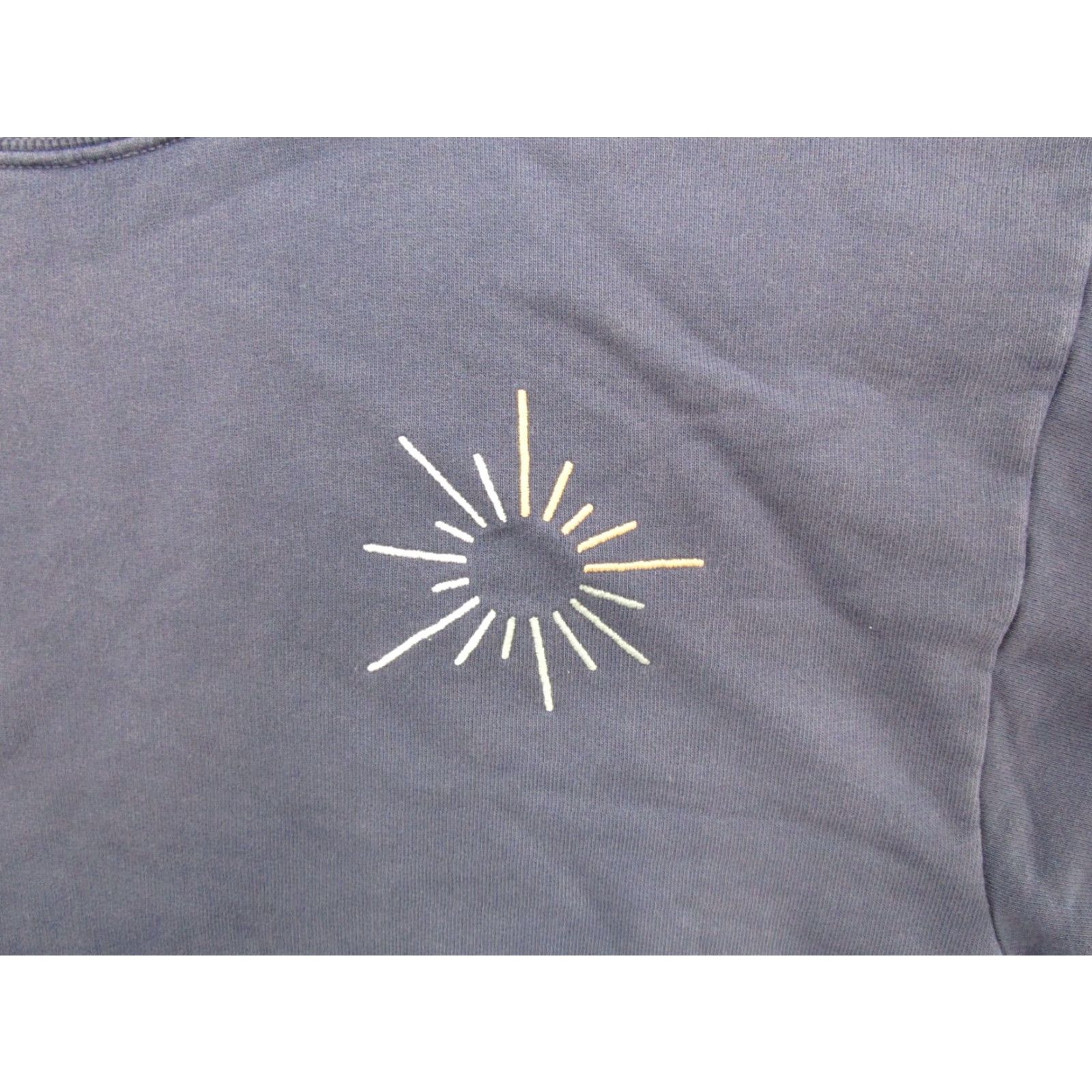 Vintage Aerie Sweatshirt Logo Pullover Embroidered Cotton Blue Women's L Size L / US 10 / IT 46 - 2 Thumbnail