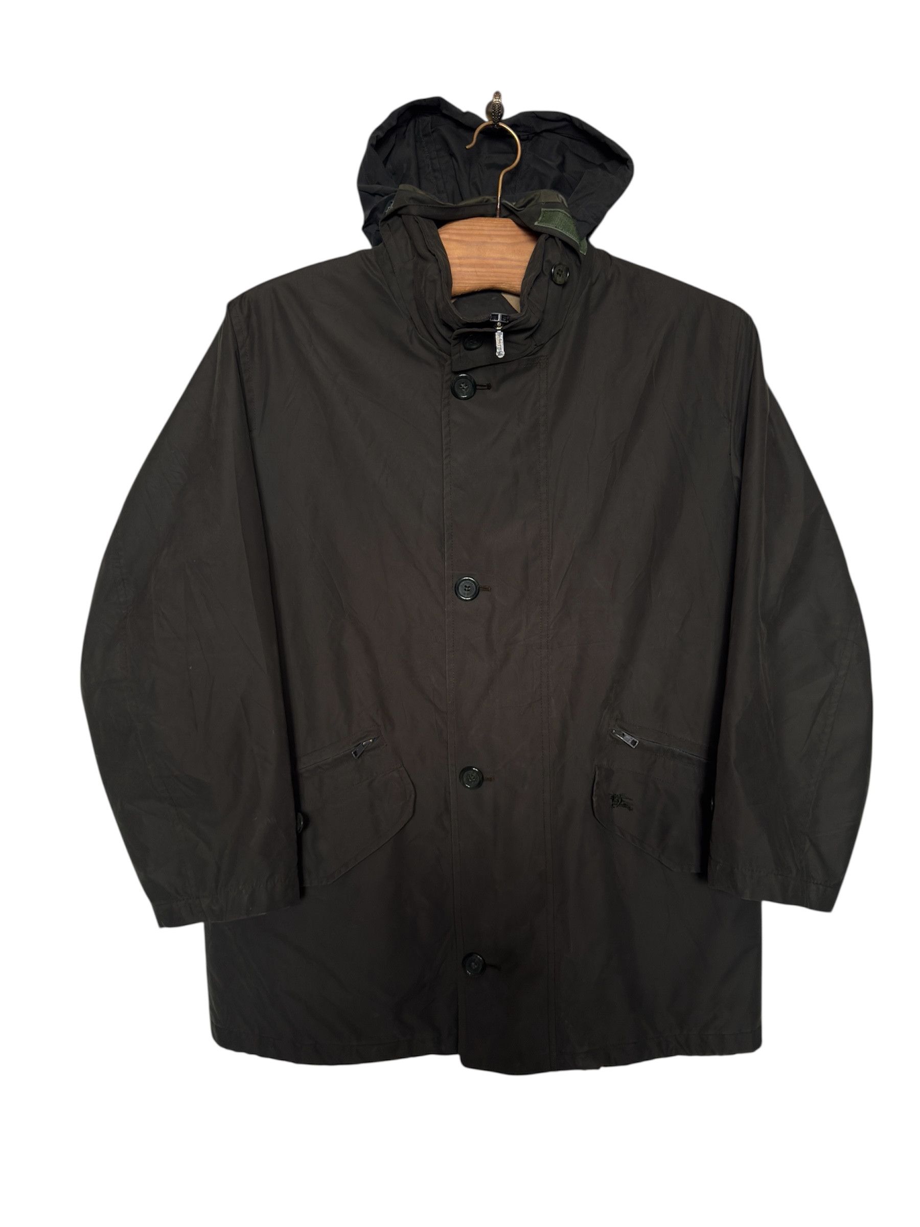 Burberry 🔥 novacheck jacket burberry dark green smcotton size L Size US L / EU 52-54 / 3 - 1 Thumbnail