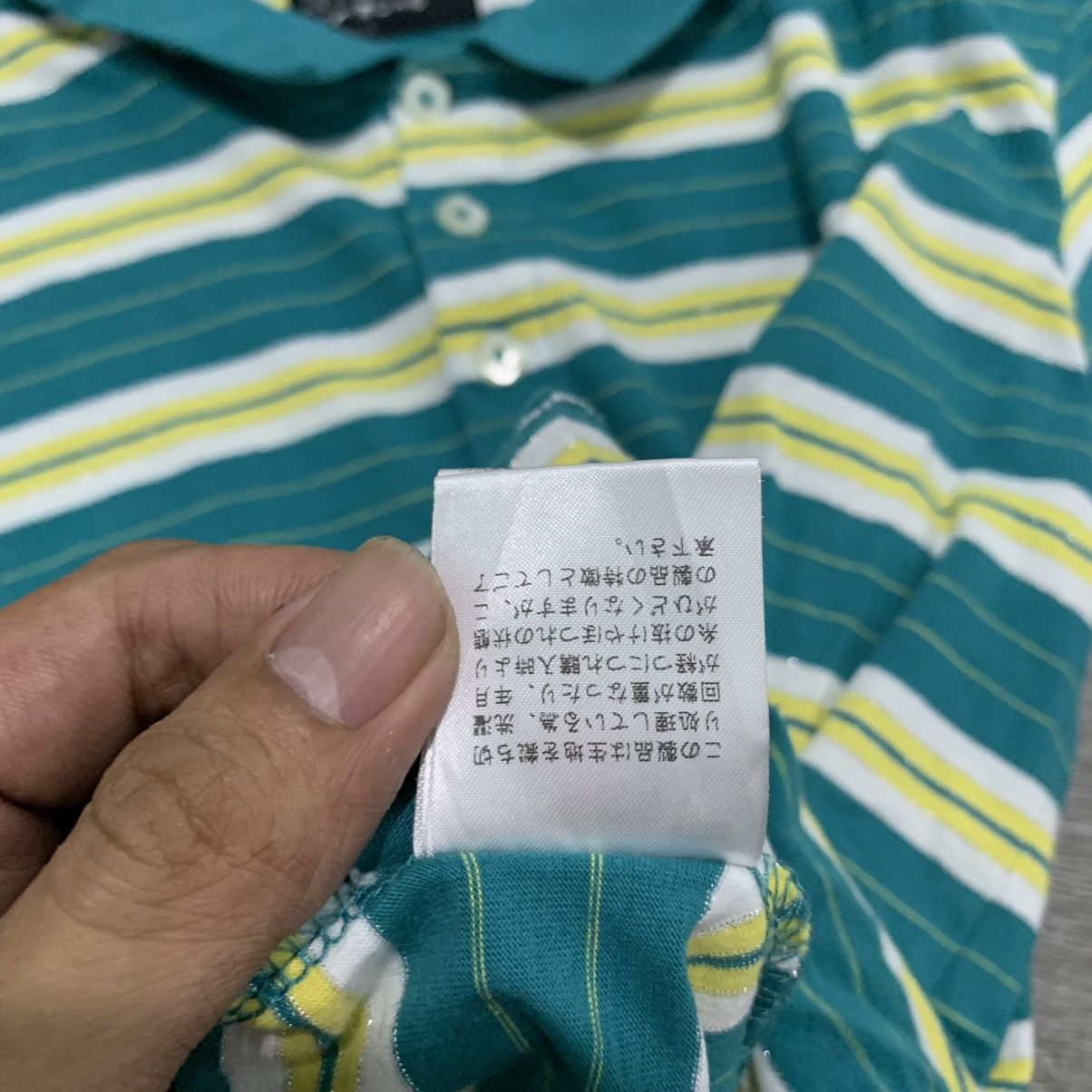 PPFM PPFM Stripe polos Size US M / EU 48-50 / 2 - 11 Thumbnail