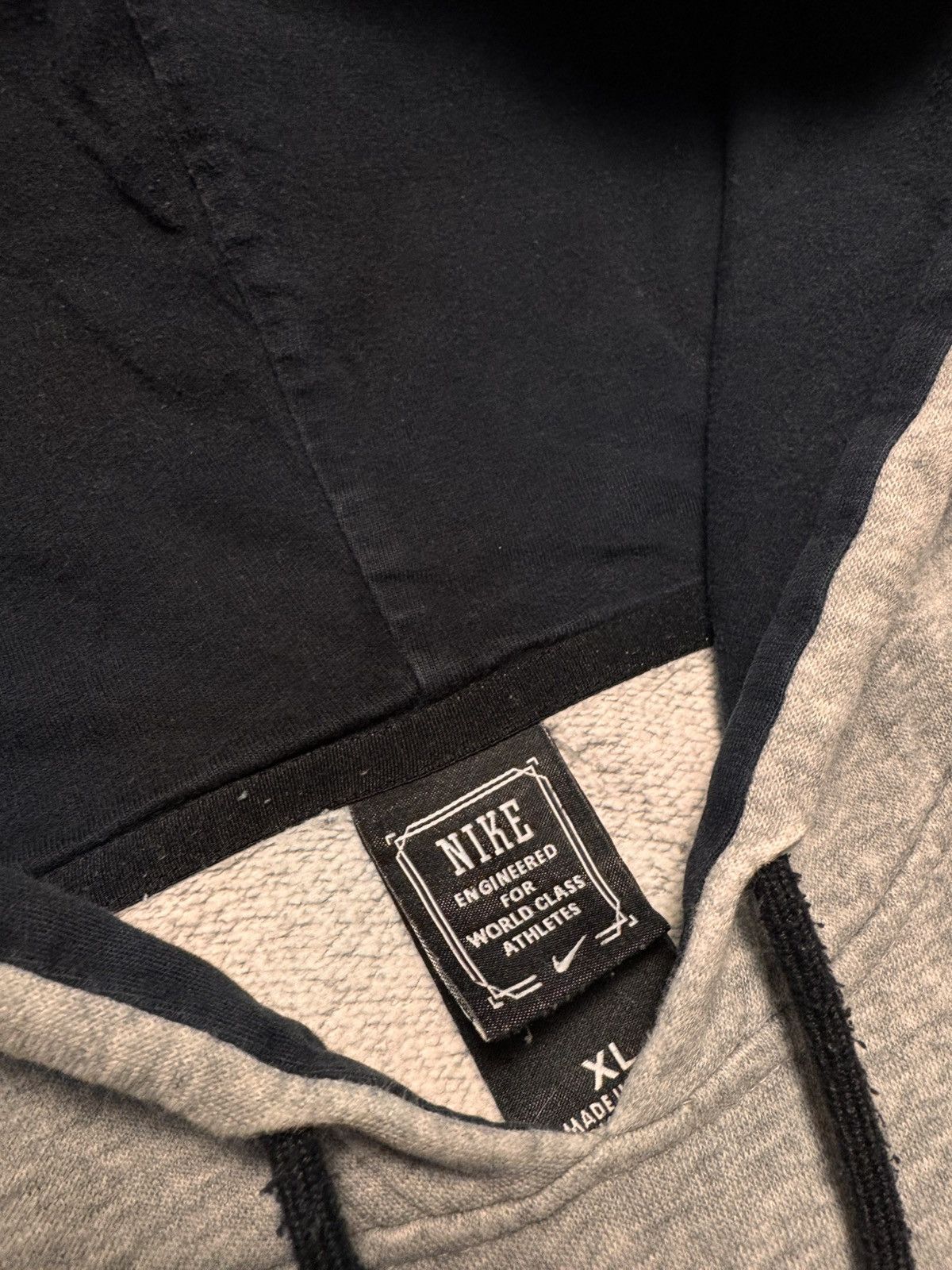 Nike × Vintage NIKE VINTAGE CENTER LOGO OVERSIZE BOXY HOODIE Size US XL / EU 56 / 4 - 7 Thumbnail
