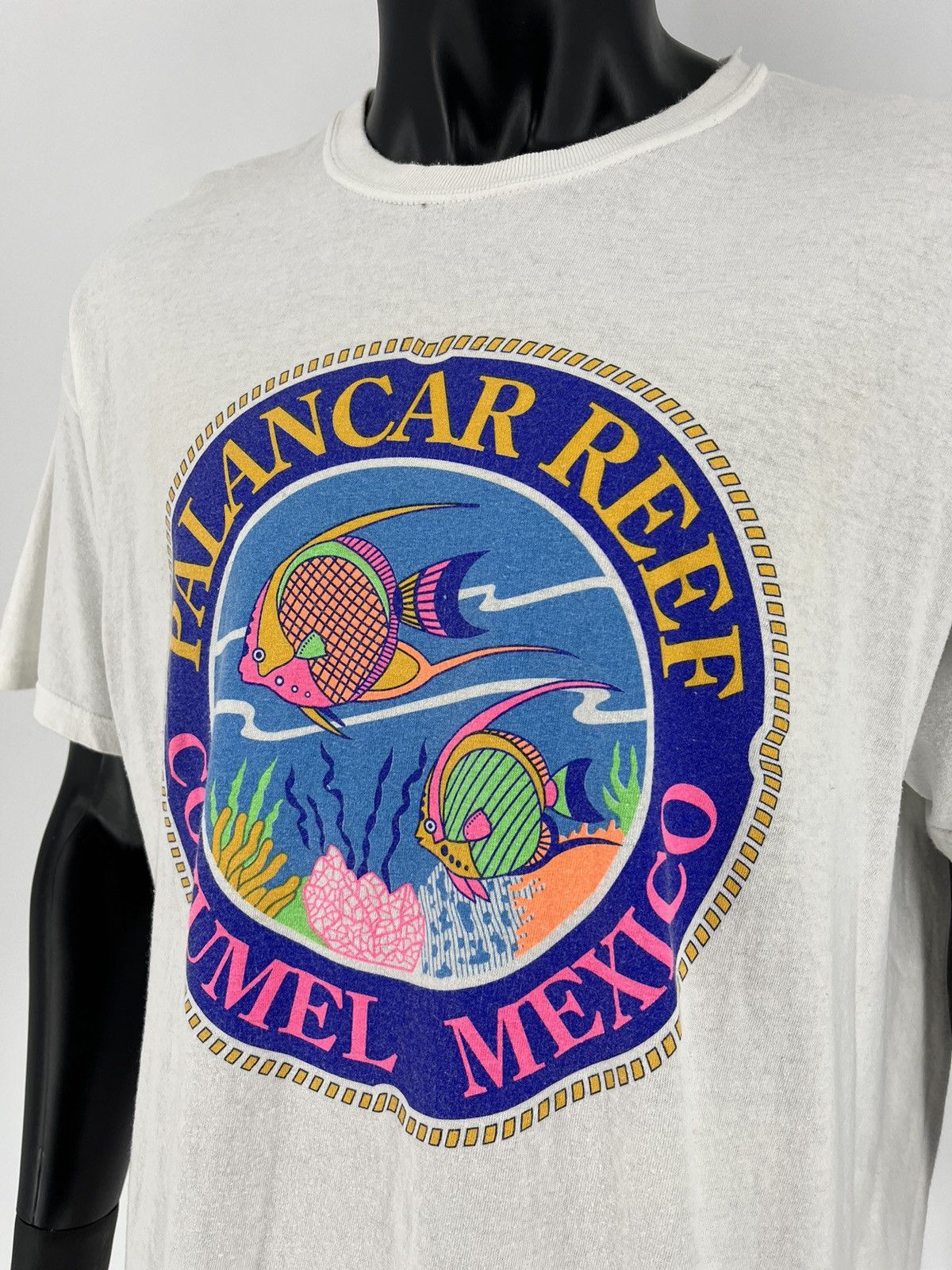 Other Vintage Cozumel Mexico Shirt 2XL White Palancar Reef Fish Size US XL / EU 56 / 4 - 7 Thumbnail