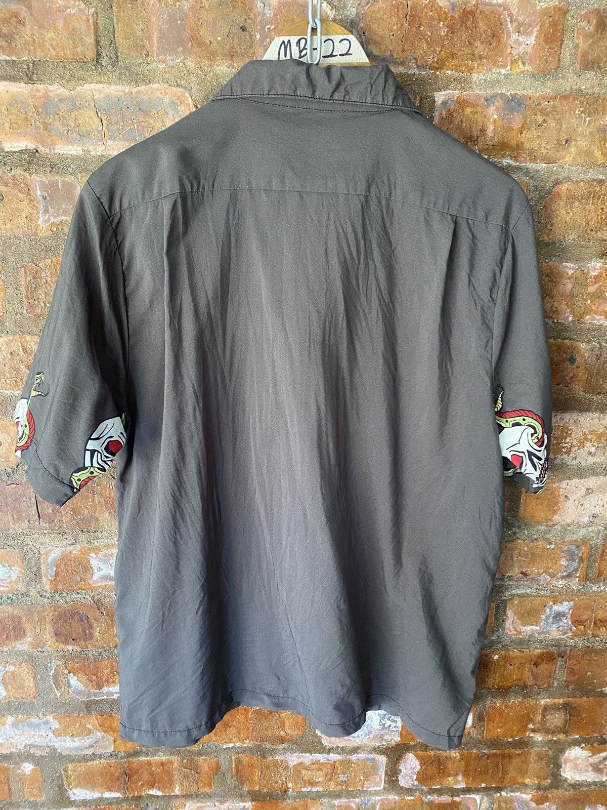 Sun Surf Vtg Cushman Japan Skull and snake pullover shirt Size US M / EU 48-50 / 2 - 8 Thumbnail