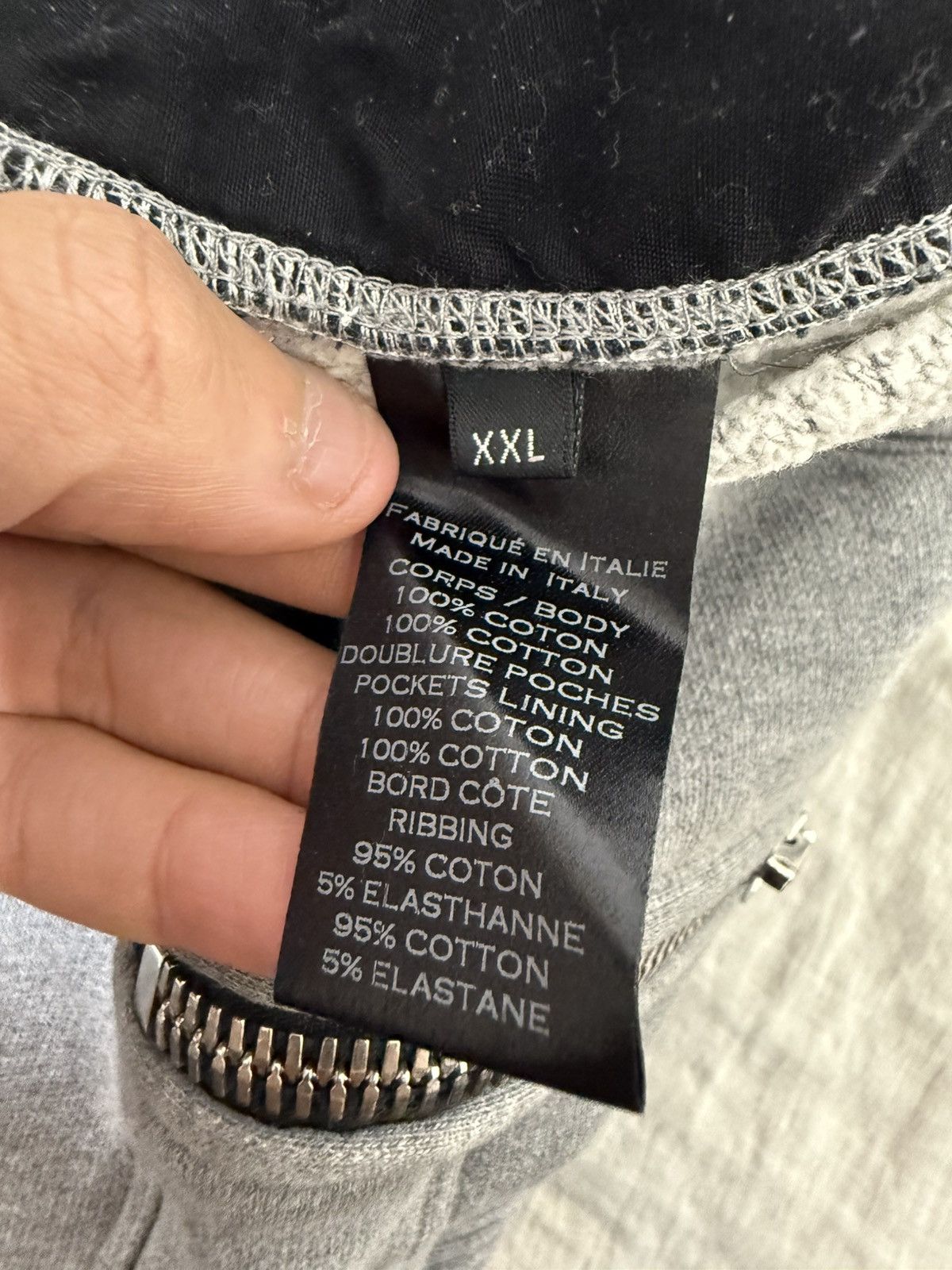 Balmain FW14 Grey Biker Sweatpants Size US 32 / EU 48 - 6 Thumbnail